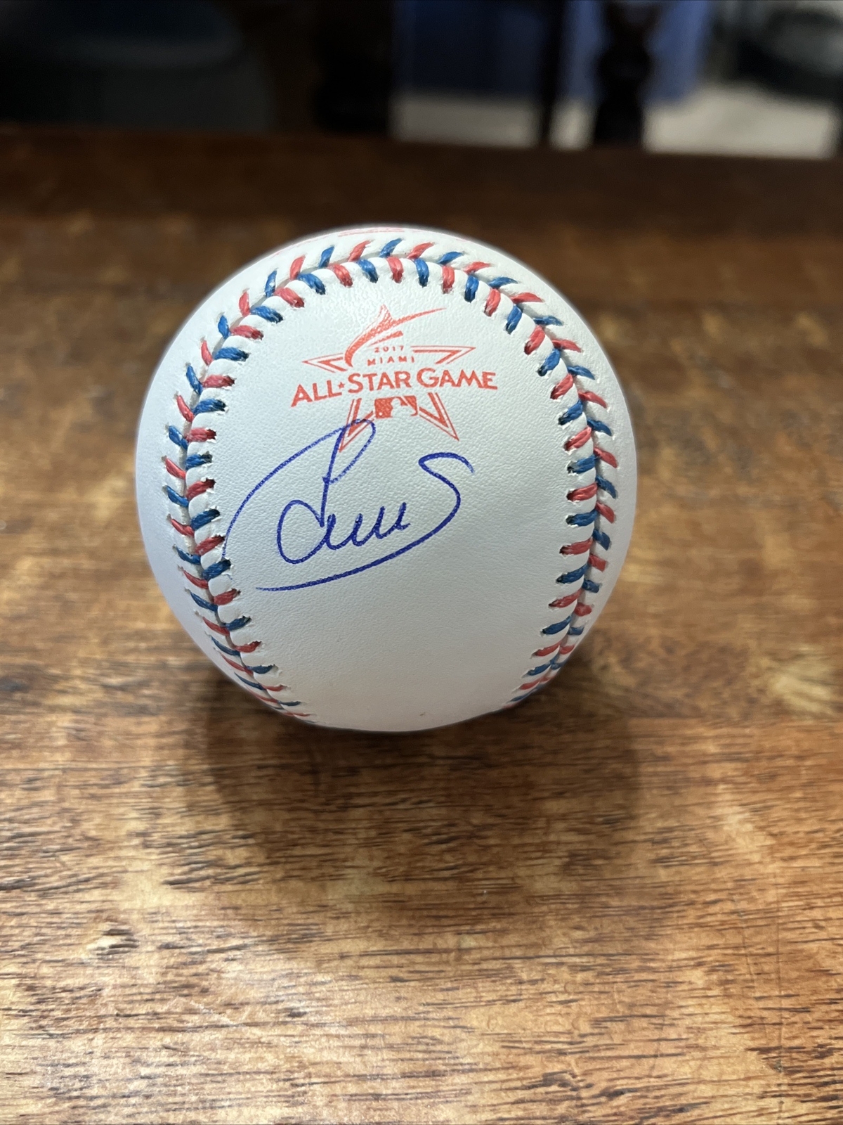 Luis Severino Signed 2017 All Star Baseball JSA Coa Yankees Autographed Mets