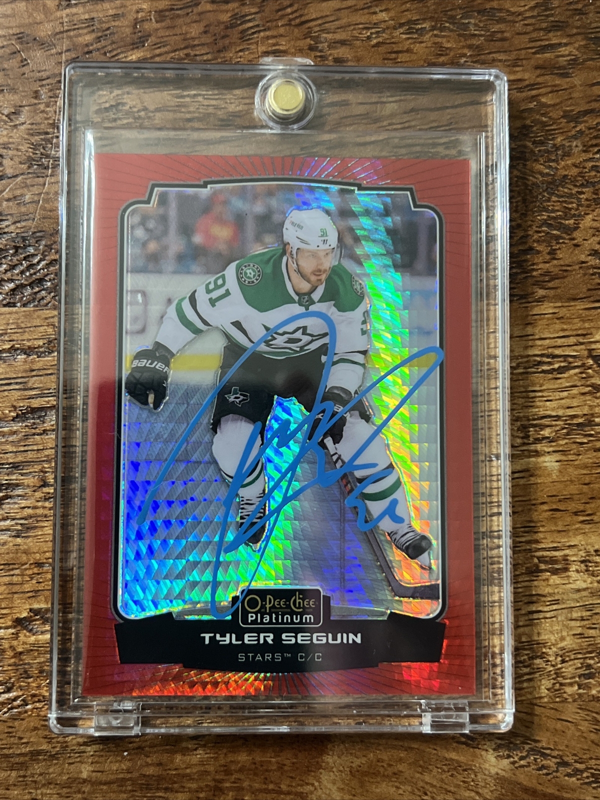 Tyler Seguin IP Signed O Pee Chee Platinum Card Psa Dna Autographed Stars