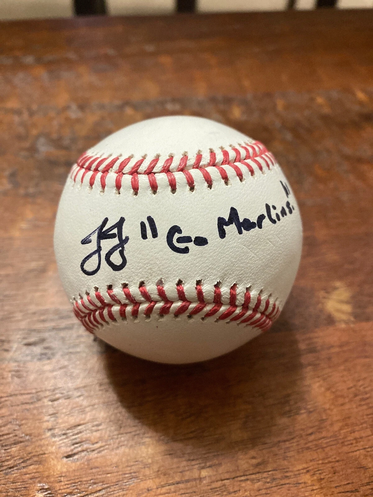JJ Bleday Signed Official Major League Baseball Miami Marlins Autographed