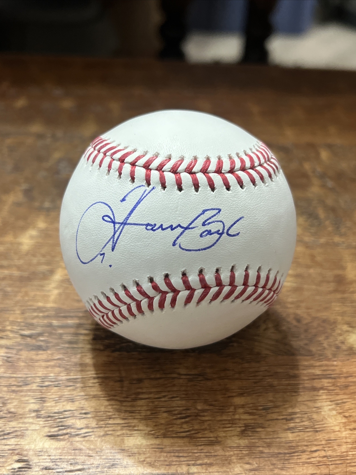 Homer Bush Jr Signed Official Major League Baseball JSA Coa Padres Autographed