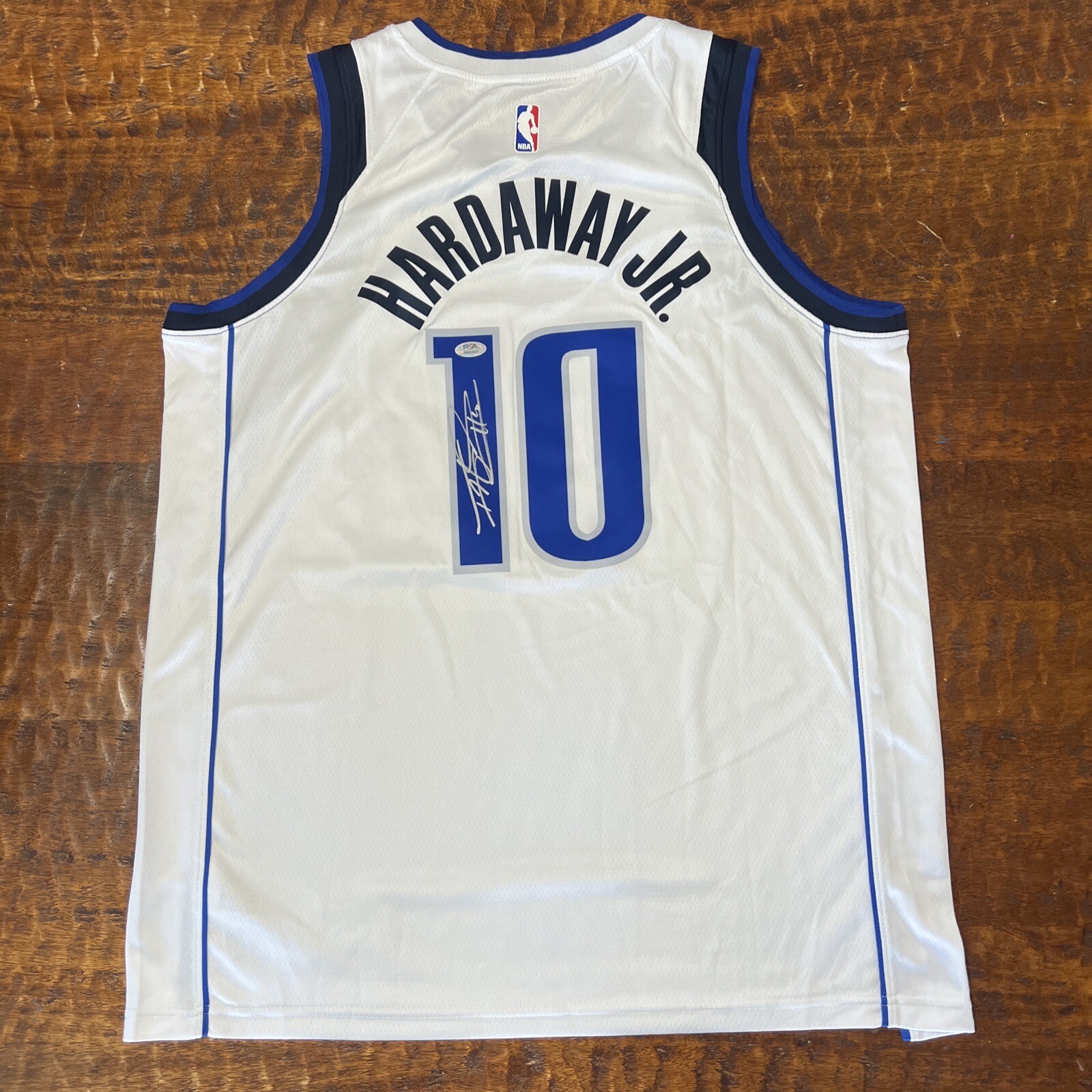 Tim Hardaway Jr Signed Dallas Mavericks Jersey PSA DNA  Autographed