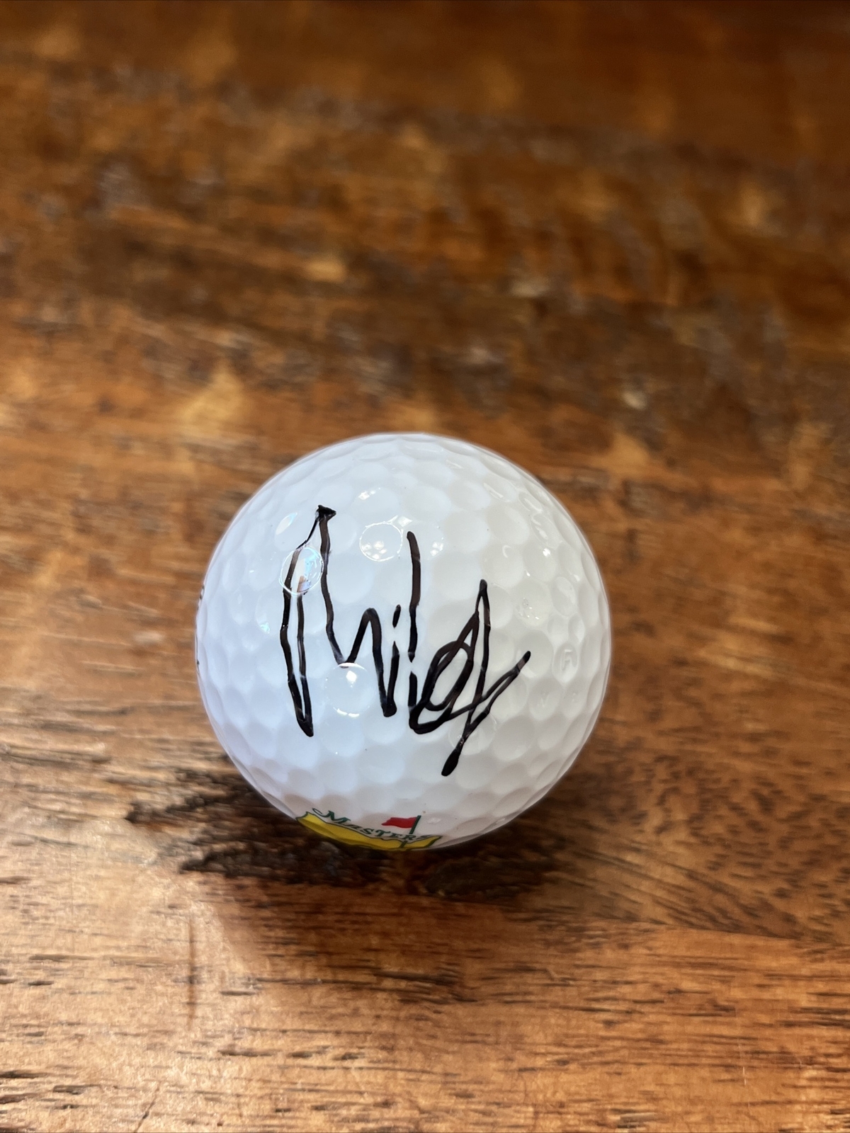 Francesco Molinari Signed Masters Golf Ball Psa Dna Coa PGA Autographed