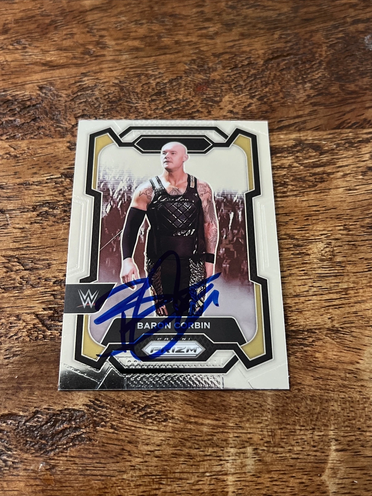 Baron Corbin IP Signed 2024 Panini Prizm WWE Card Autographed