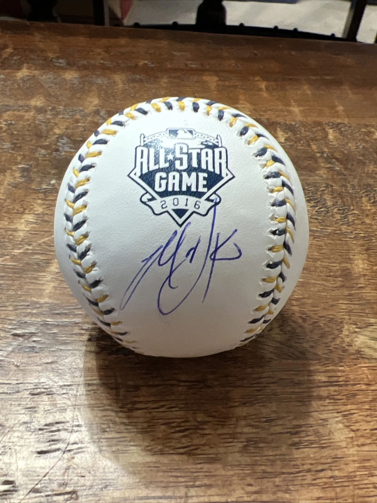 Madison Bumgarner Signed 2016 All Star Baseball JSA Coa Giants Autographed
