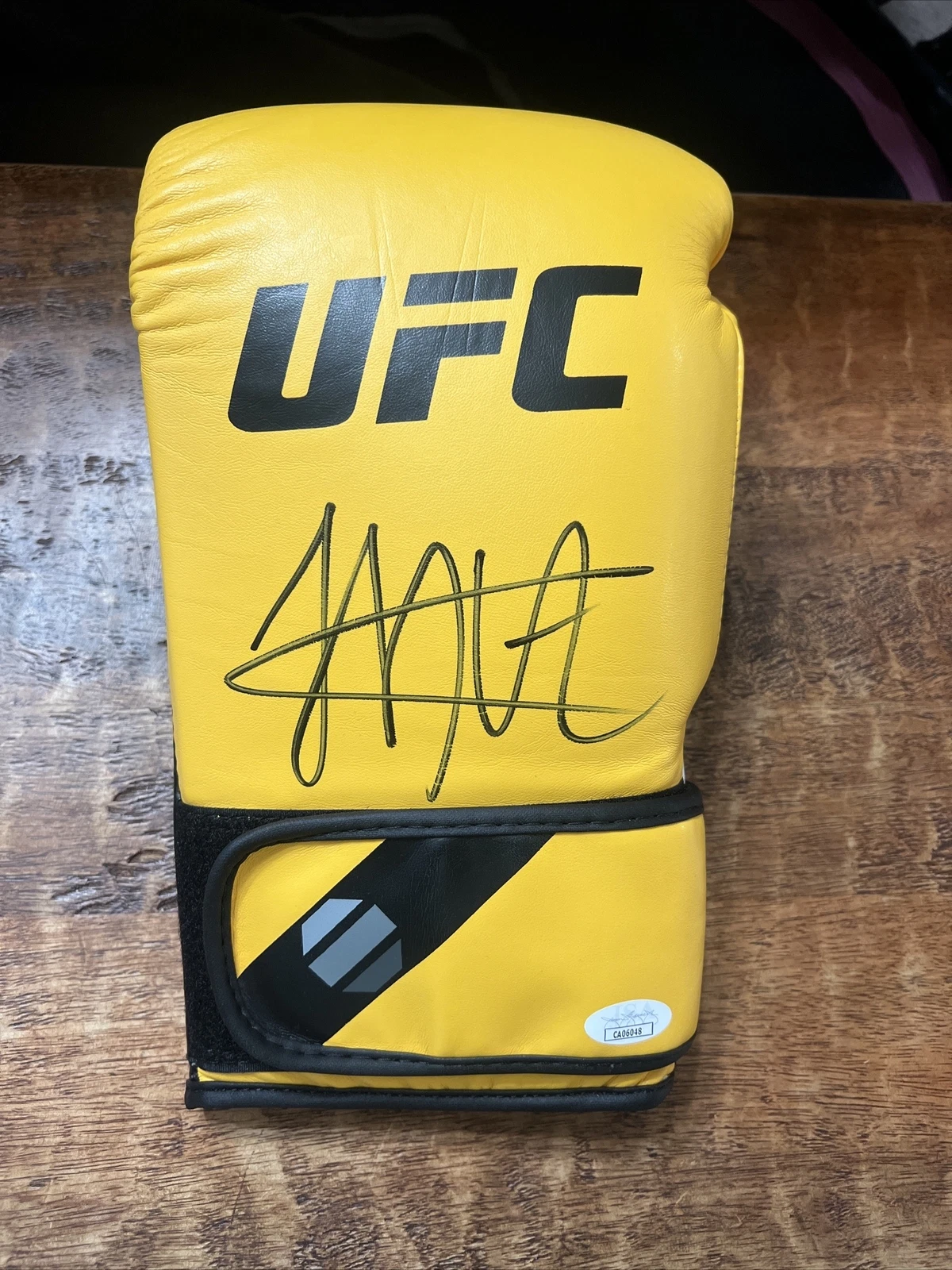 Khabib Nurmagomedov Signed UFC Boxing Glove JSA Coa Autographed MMA