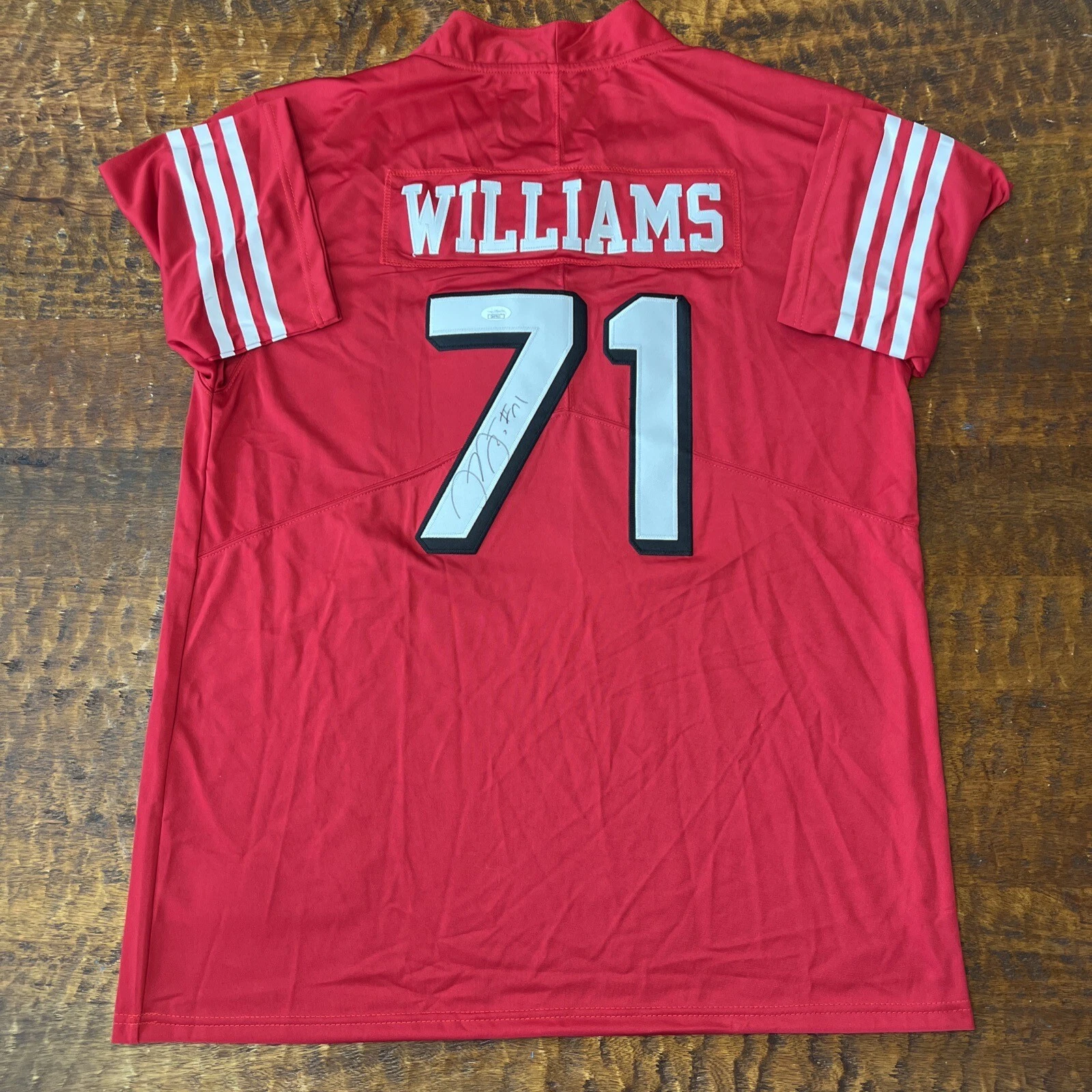 Trent Williams Signed San Francisco 49ers Jersey JSA Coa Autographed