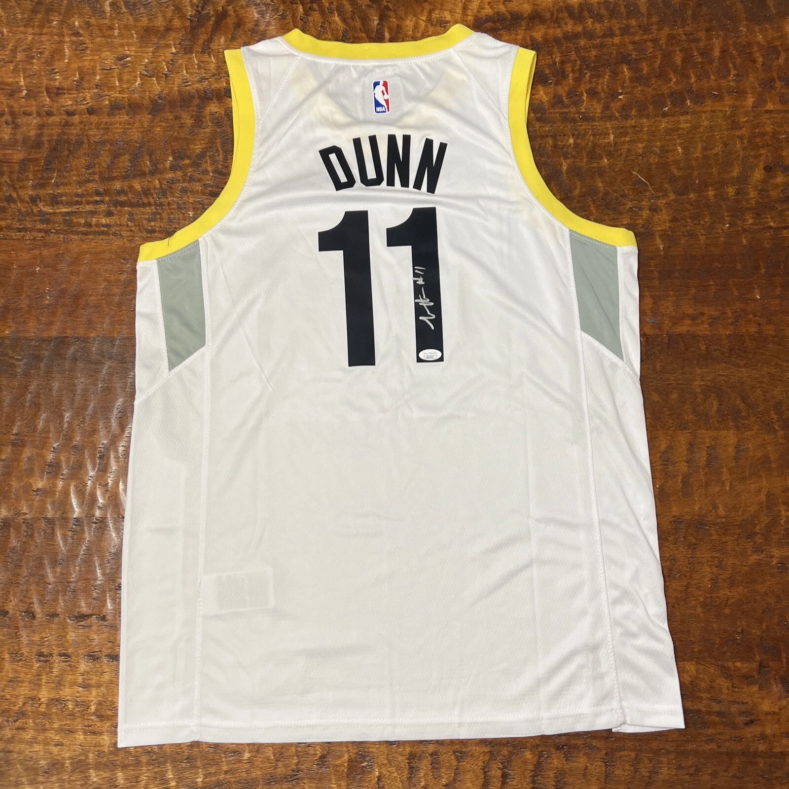 Kris Dunn Signed Utah Jazz Jersey JSA Coa Autographed