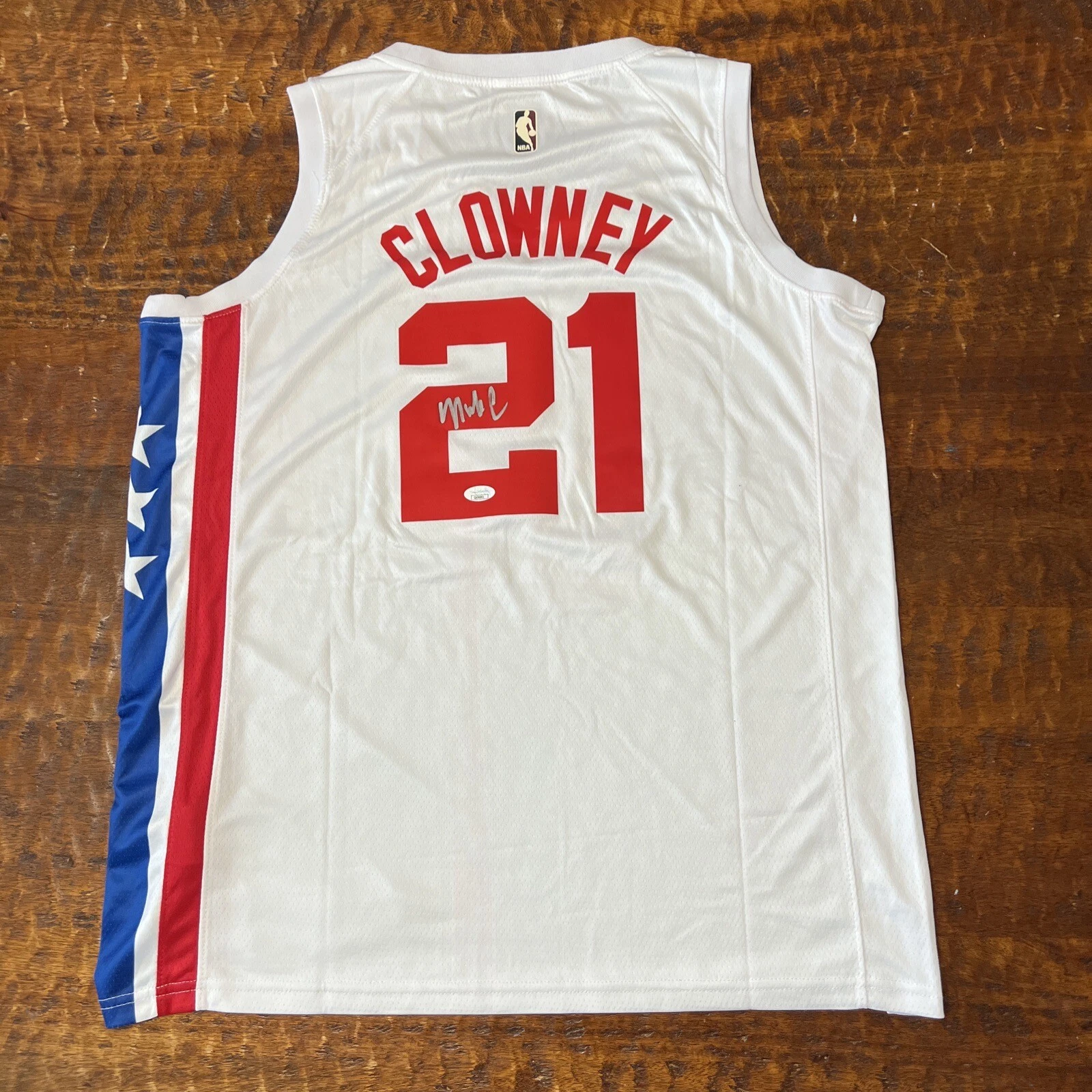 Noah Clowney Signed Brooklyn Nets Jersey JSA Coa Autographed