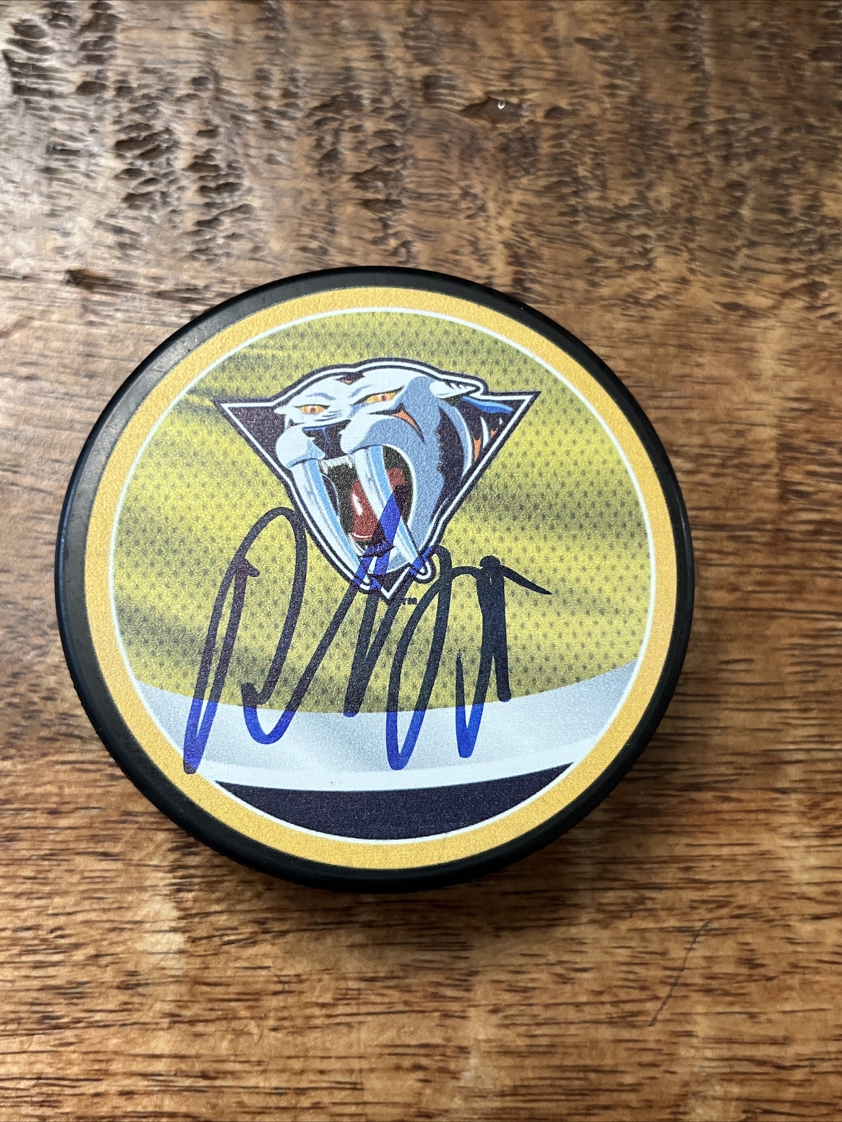 Roman Josi Signed Nashville Predators Puck JSA Coa Autographed