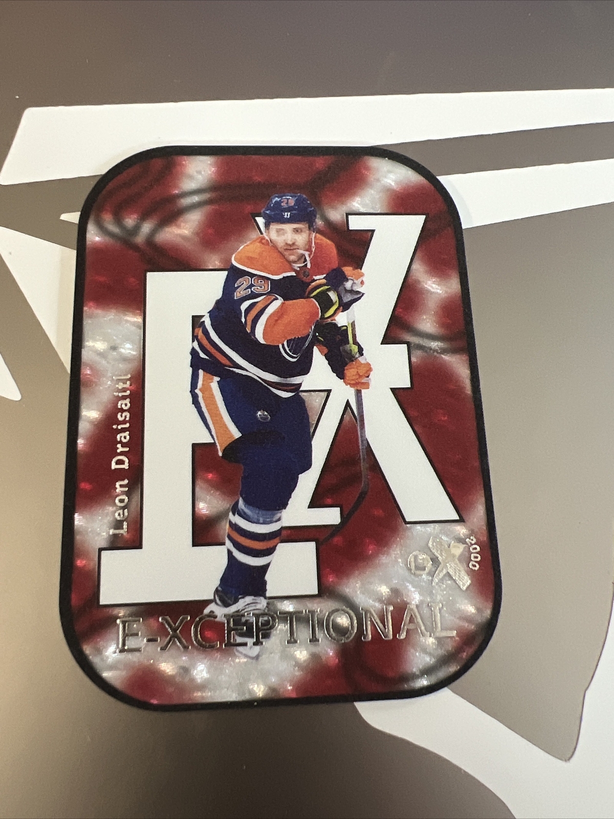 2023-24 Upper Deck Skybox E-X 2000 Leon Draisaitl E-Xceptional Multi Case Hit