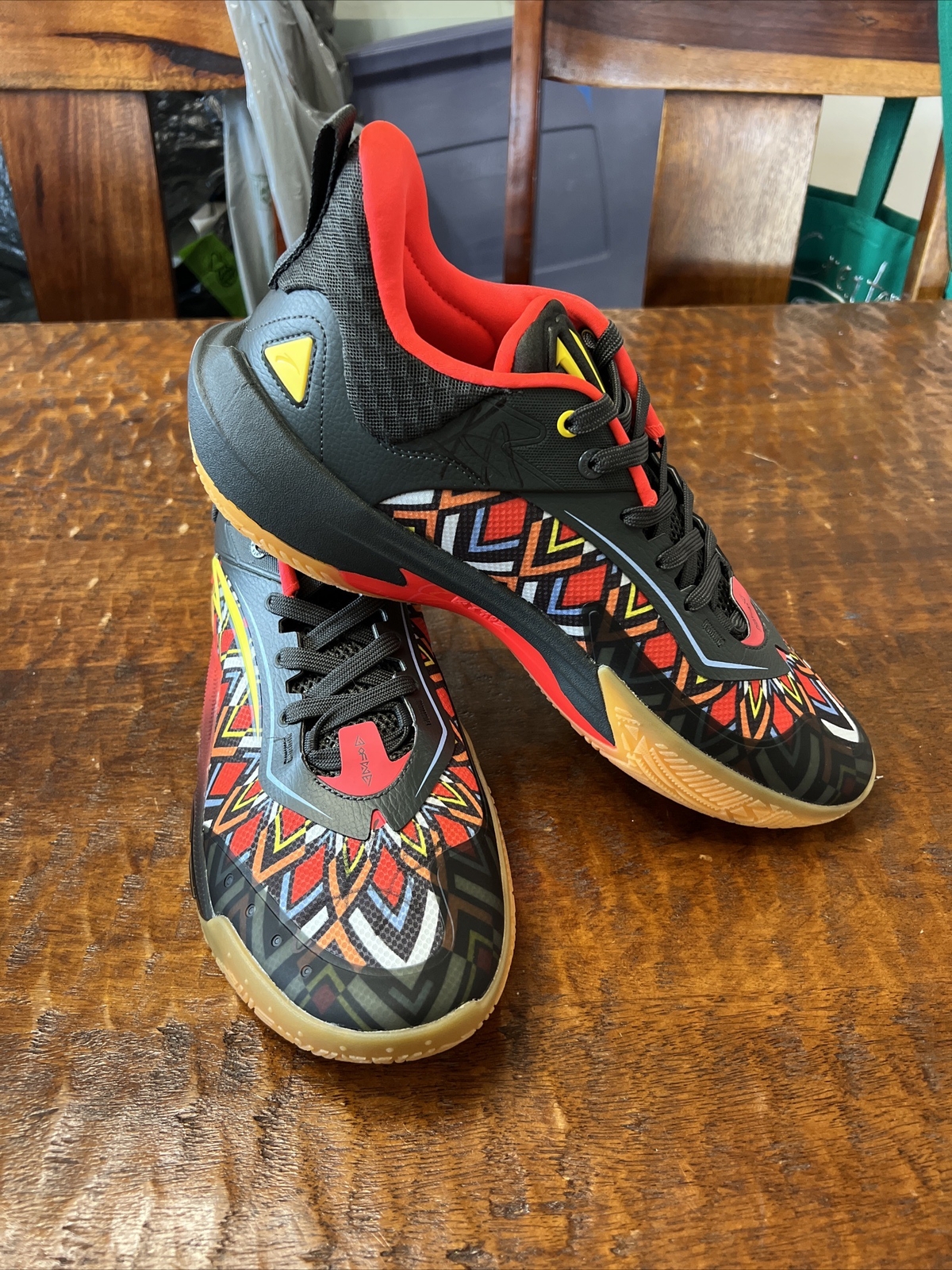 Kyrie Irving Dual Signed Anta Kai 1 Shoes PSA DNA  Autographed Mavericks