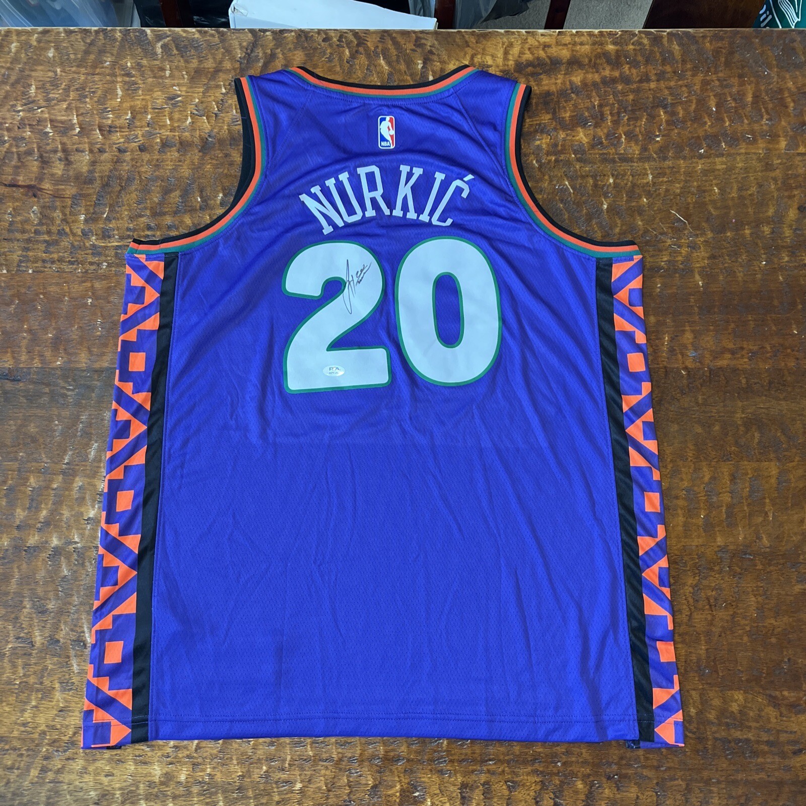 Jusuf Nurkic Signed Phoenix Suns Jersey PSA DNA  Autographed