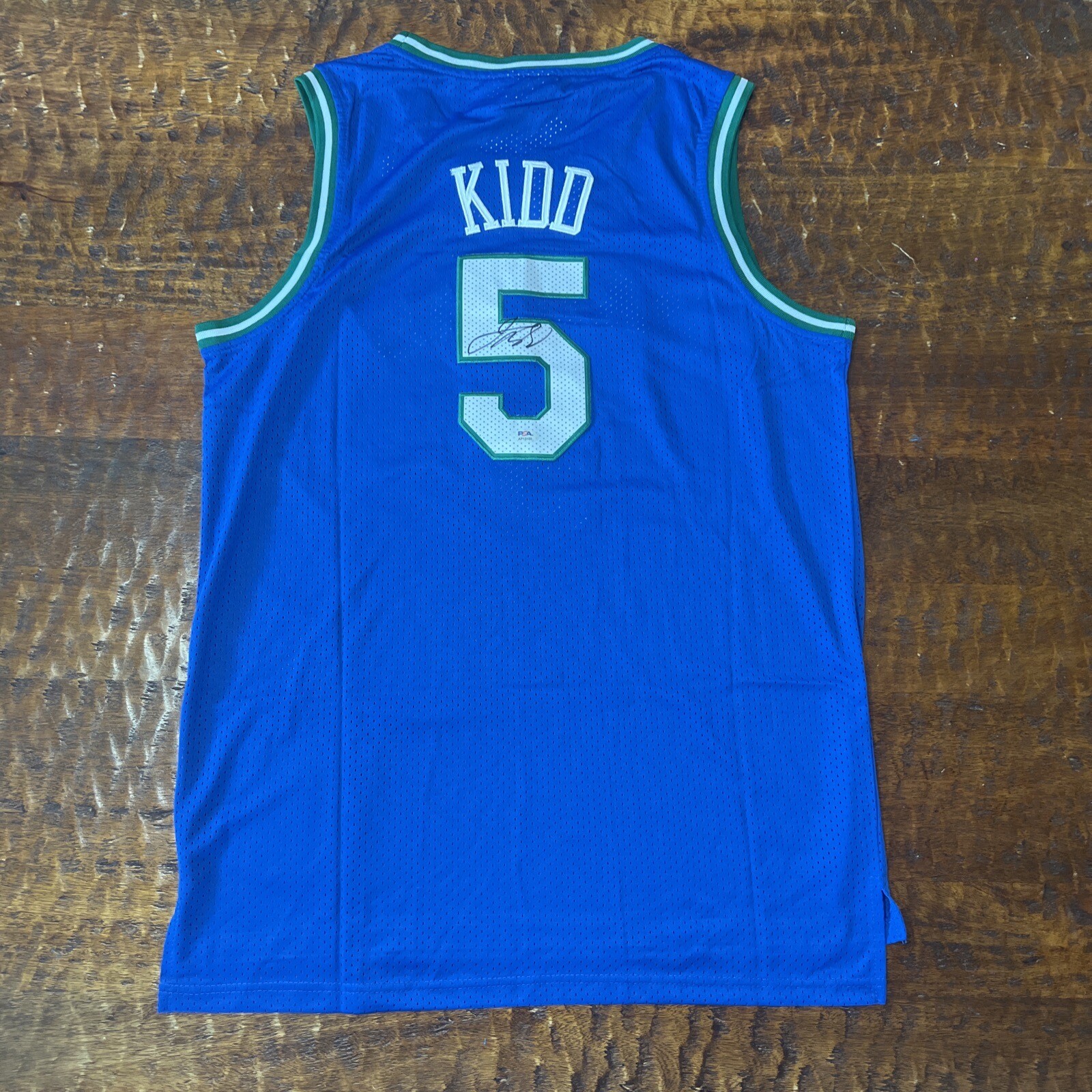 Jason Kidd Signed Dallas Mavericks Jersey PSA DNA Autographed
