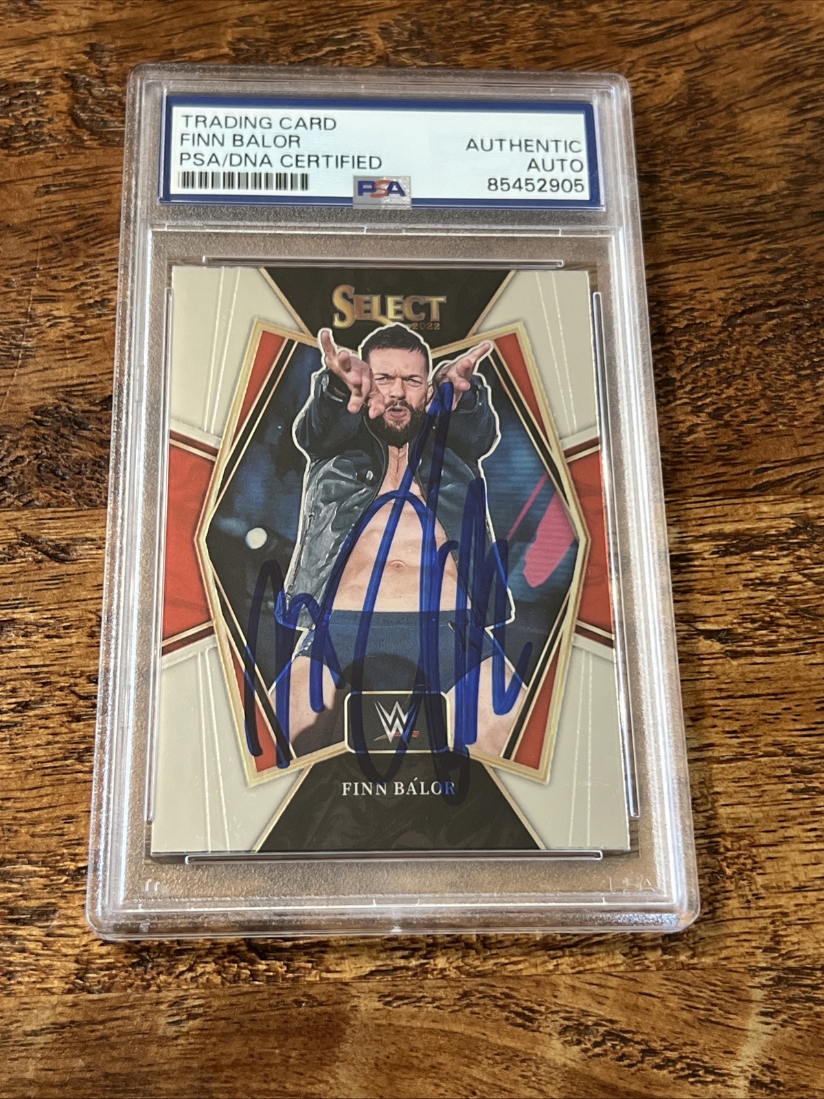 Finn Balor IP Signed Select Card Psa Dna Coa Slab Autographed WWE