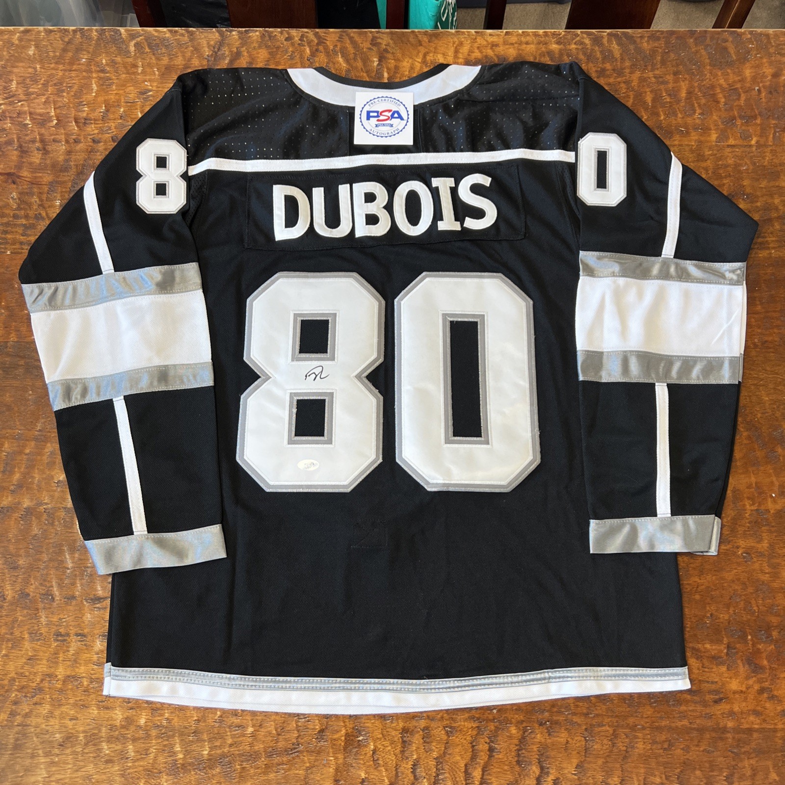 Pierre-Luc Dubois Signed Los Angeles Kings Jersey PSA DNA Autographed