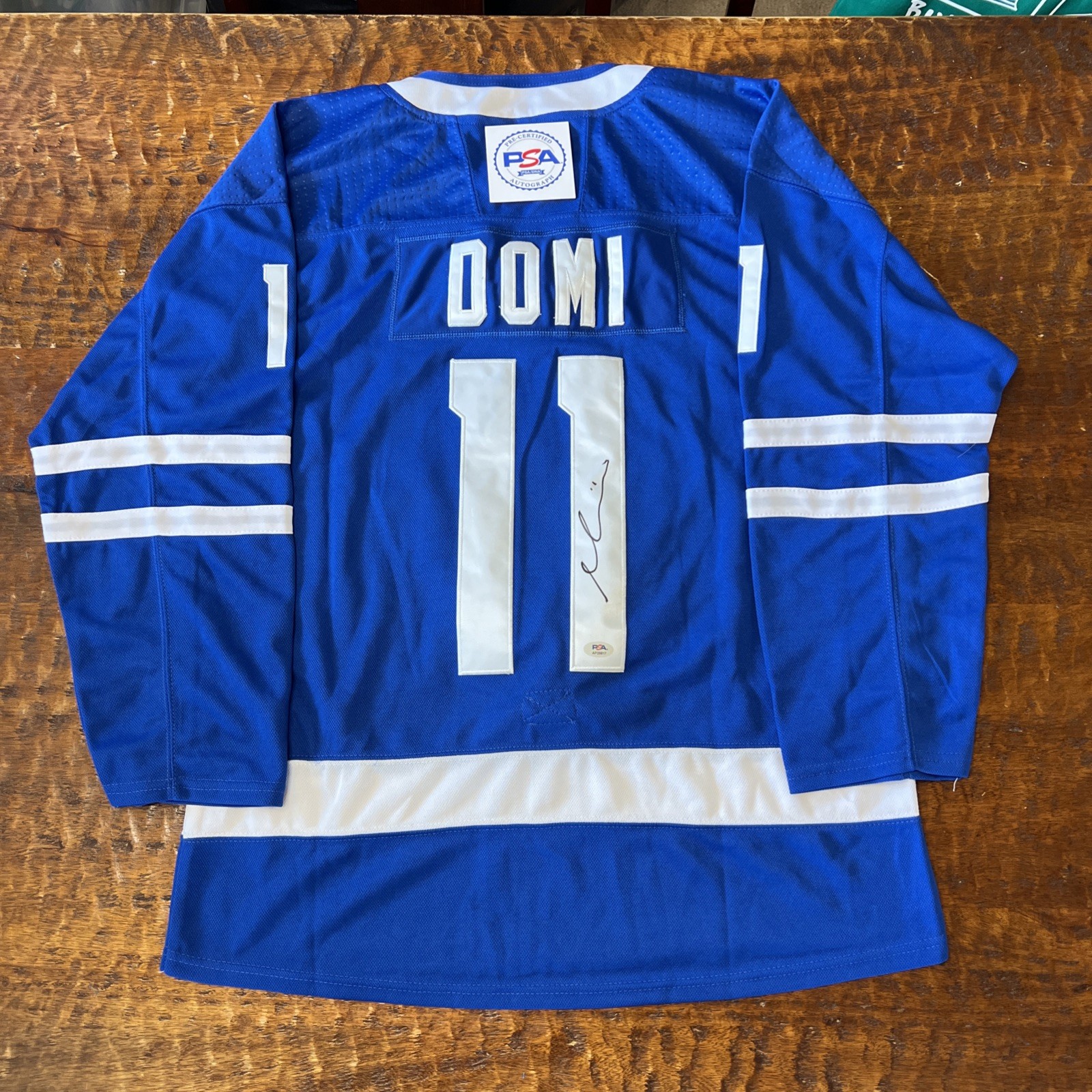 Max Domi Signed Toronto Maple Leafs Jersey PSA DNA Autographed