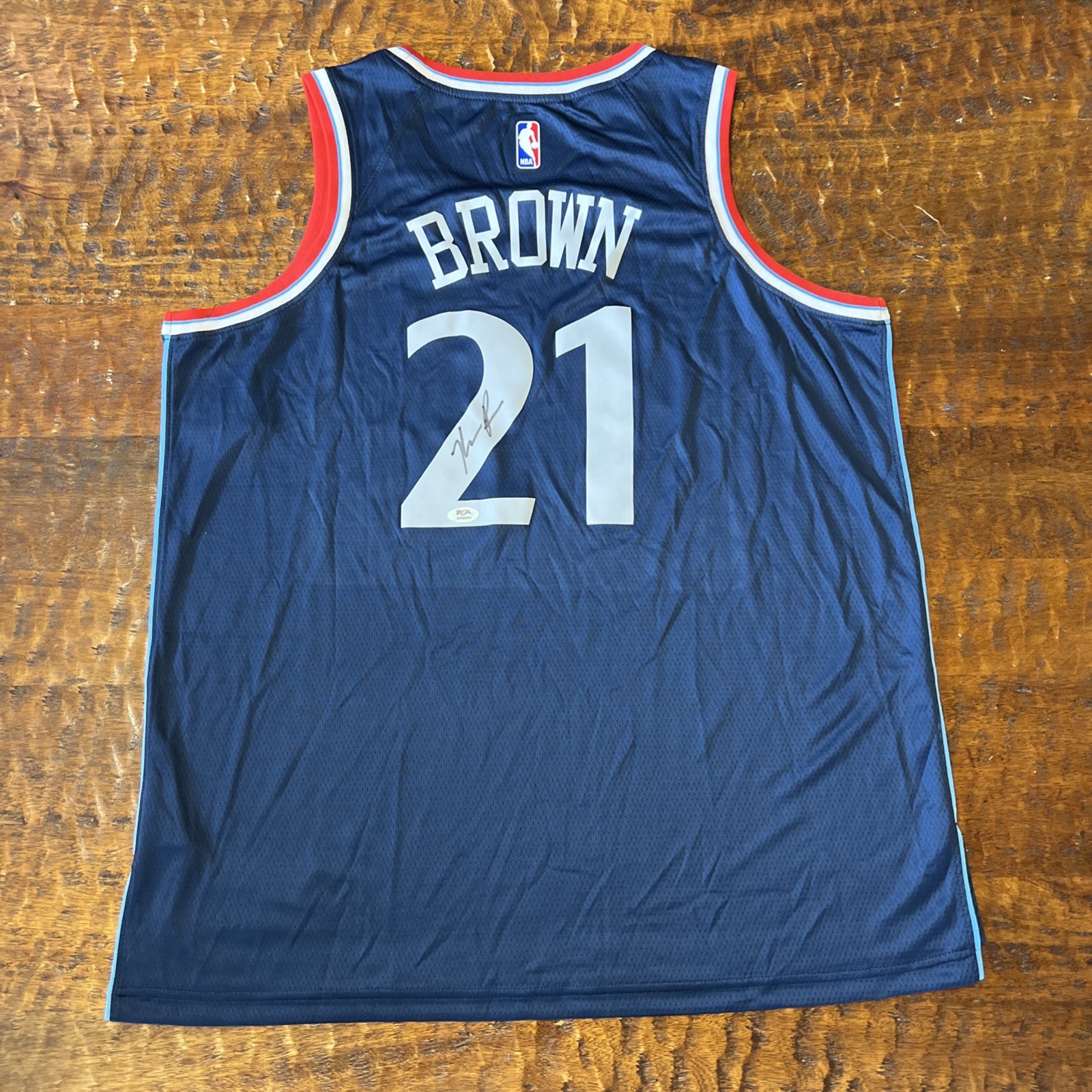 Kobe Brown Signed Los Angeles Clippers Jersey PSA DNA  Autographed