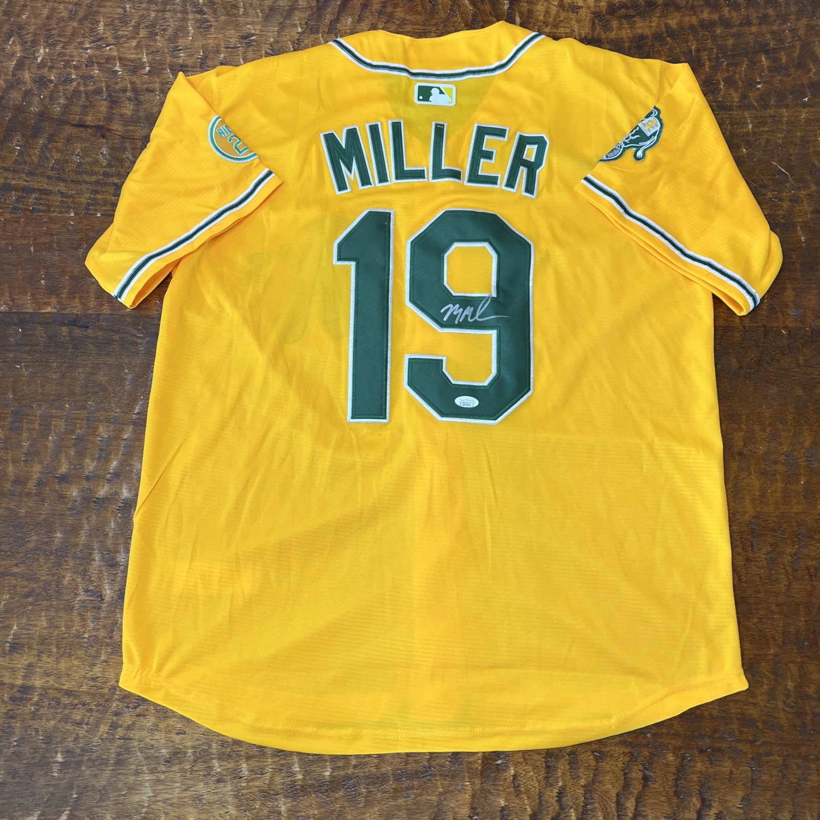 Mason Miller Signed Oakland Athletics Jersey JSA Coa Autographed A’s