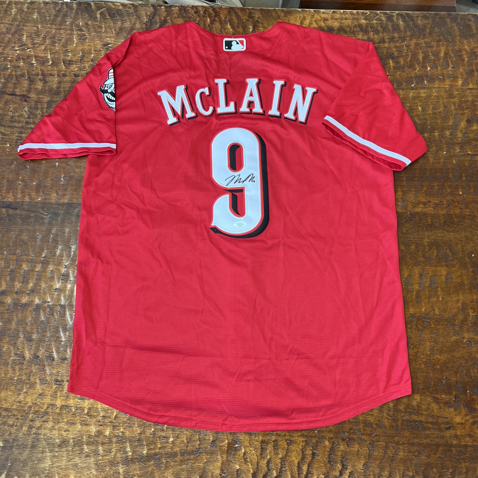 Matt McLain Signed Cincinnati Reds Jersey JSA Coa Autographed