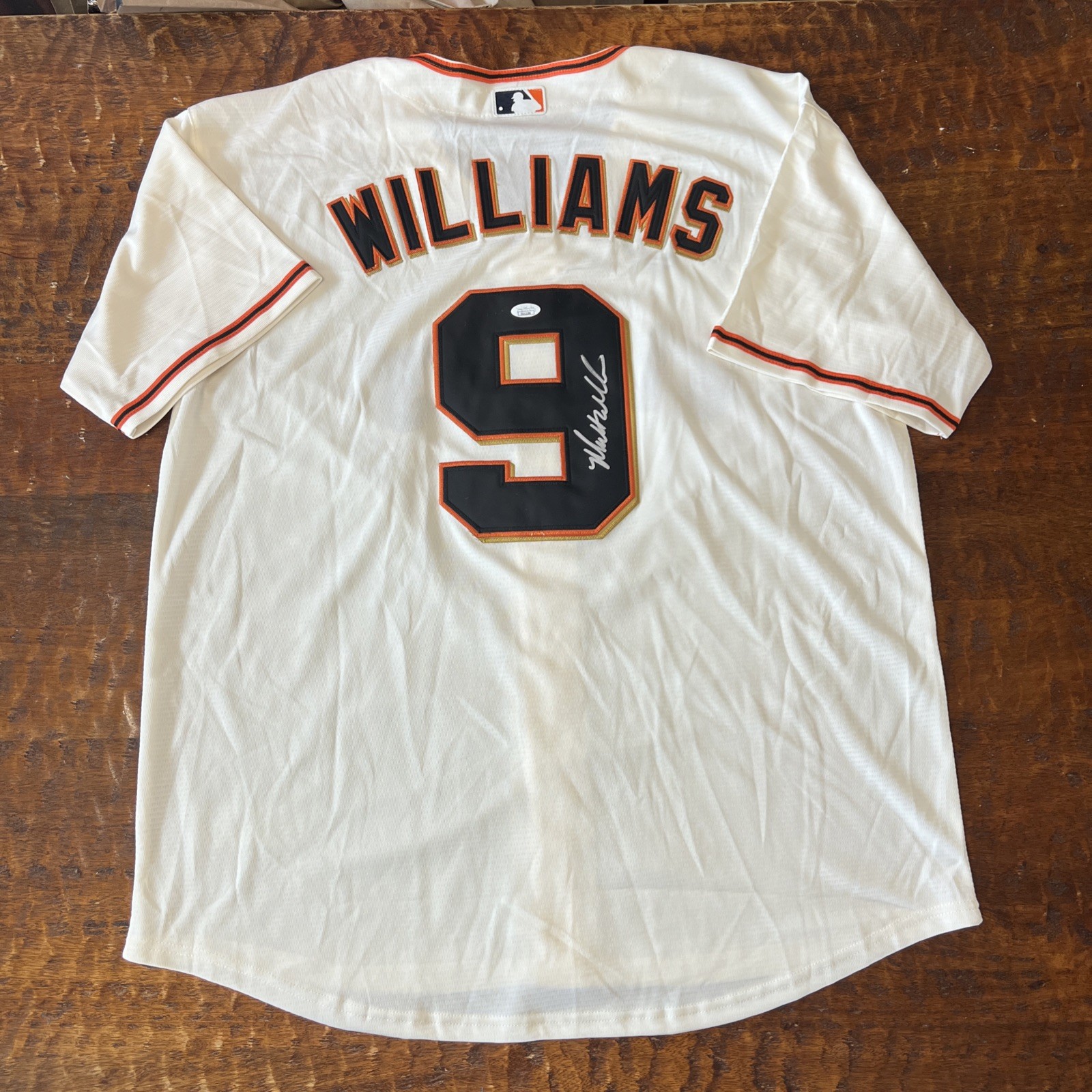 Matt Williams Signed San Francisco Giants Jersey JSA Coa Autographed