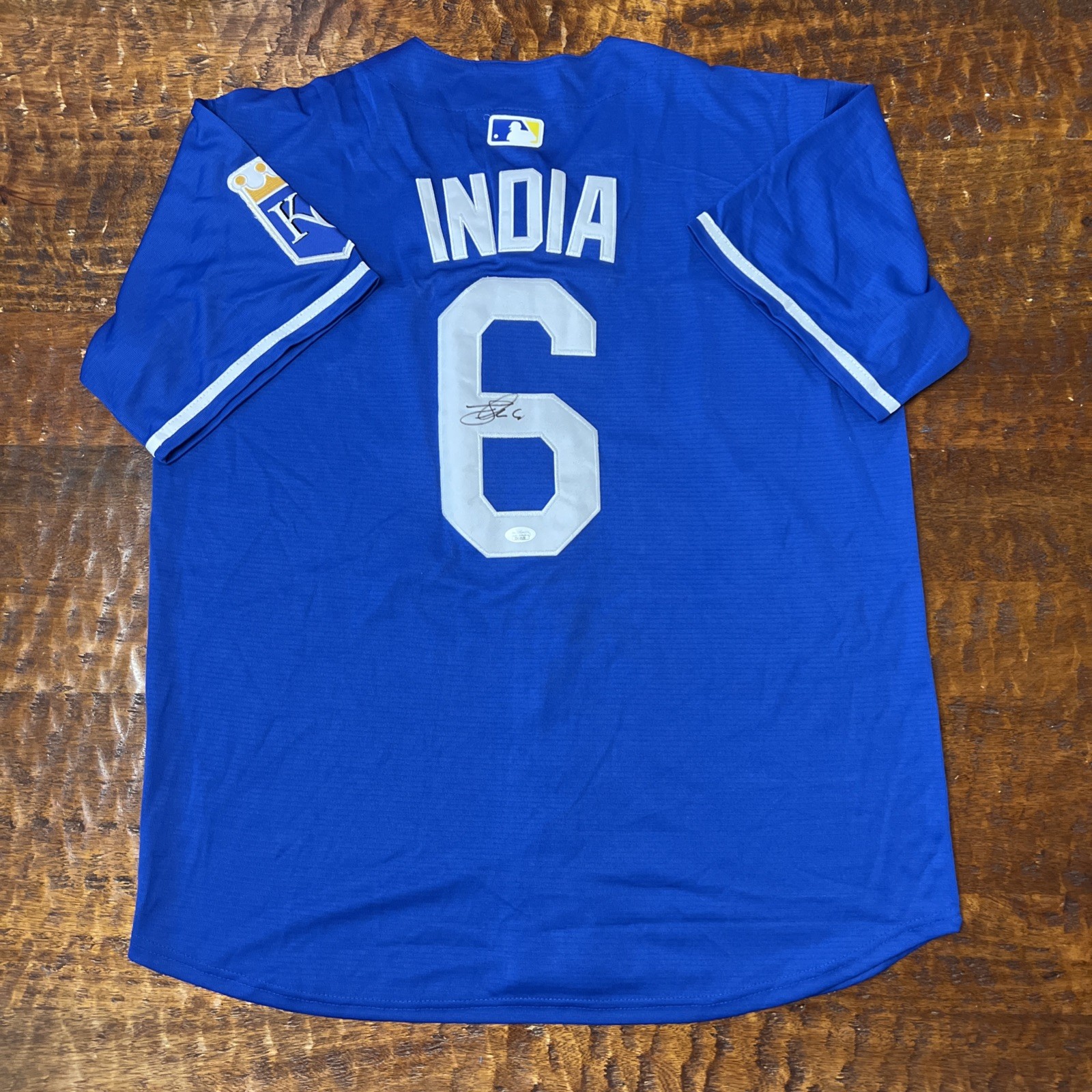 Jonathan India Signed Kansas City Royals Jersey JSA Coa Autographed