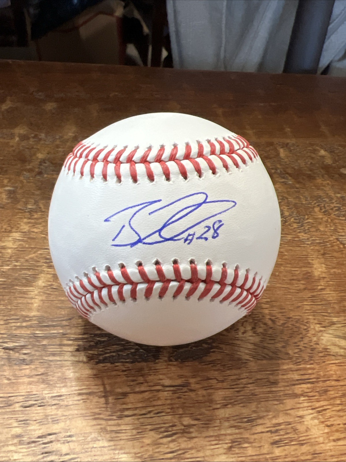 Brandon Lockridge Signed Major League Baseball PSA DNA Autographed Padres