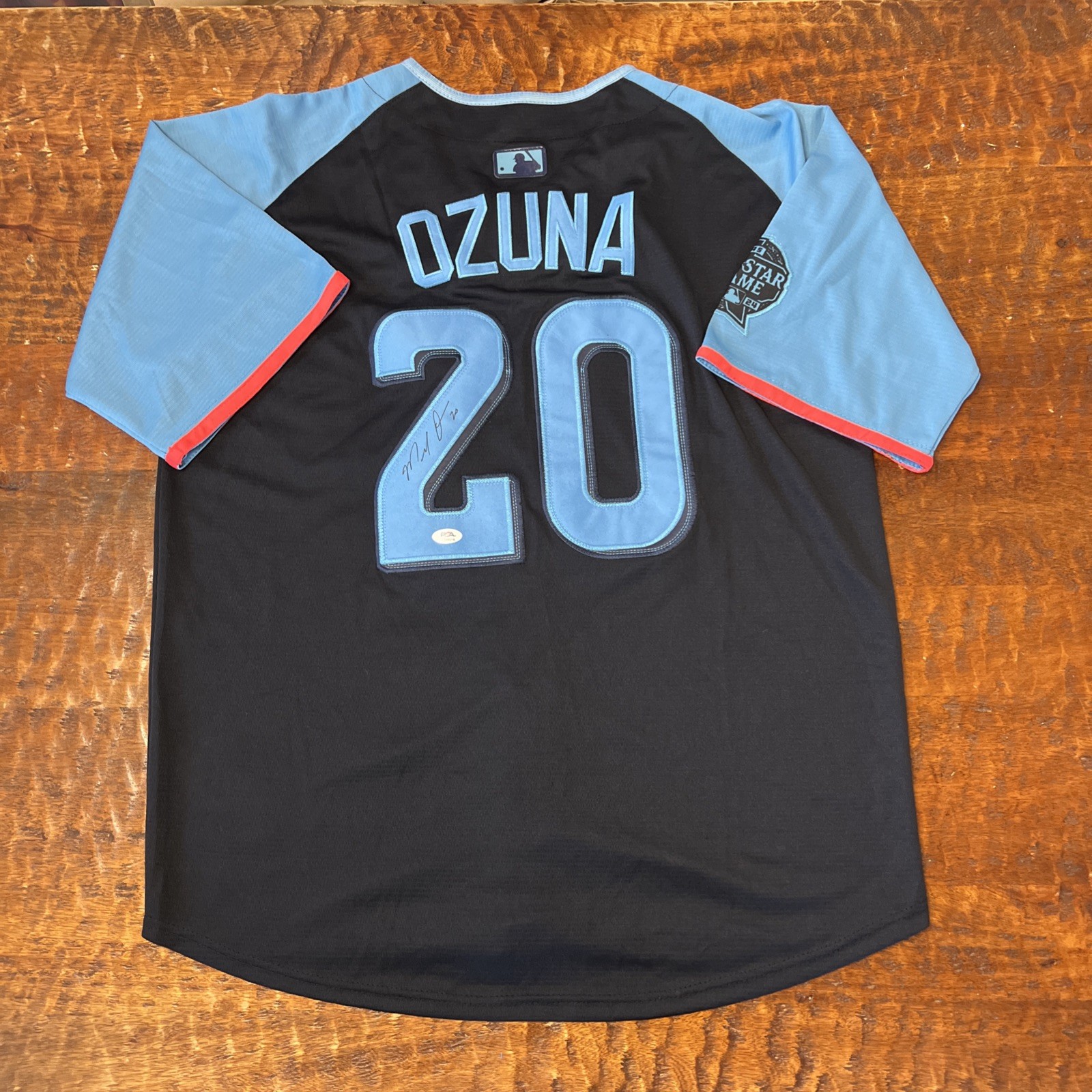 Marcell Ozuna Signed All Star Jersey PSA DNA Autographed Braves