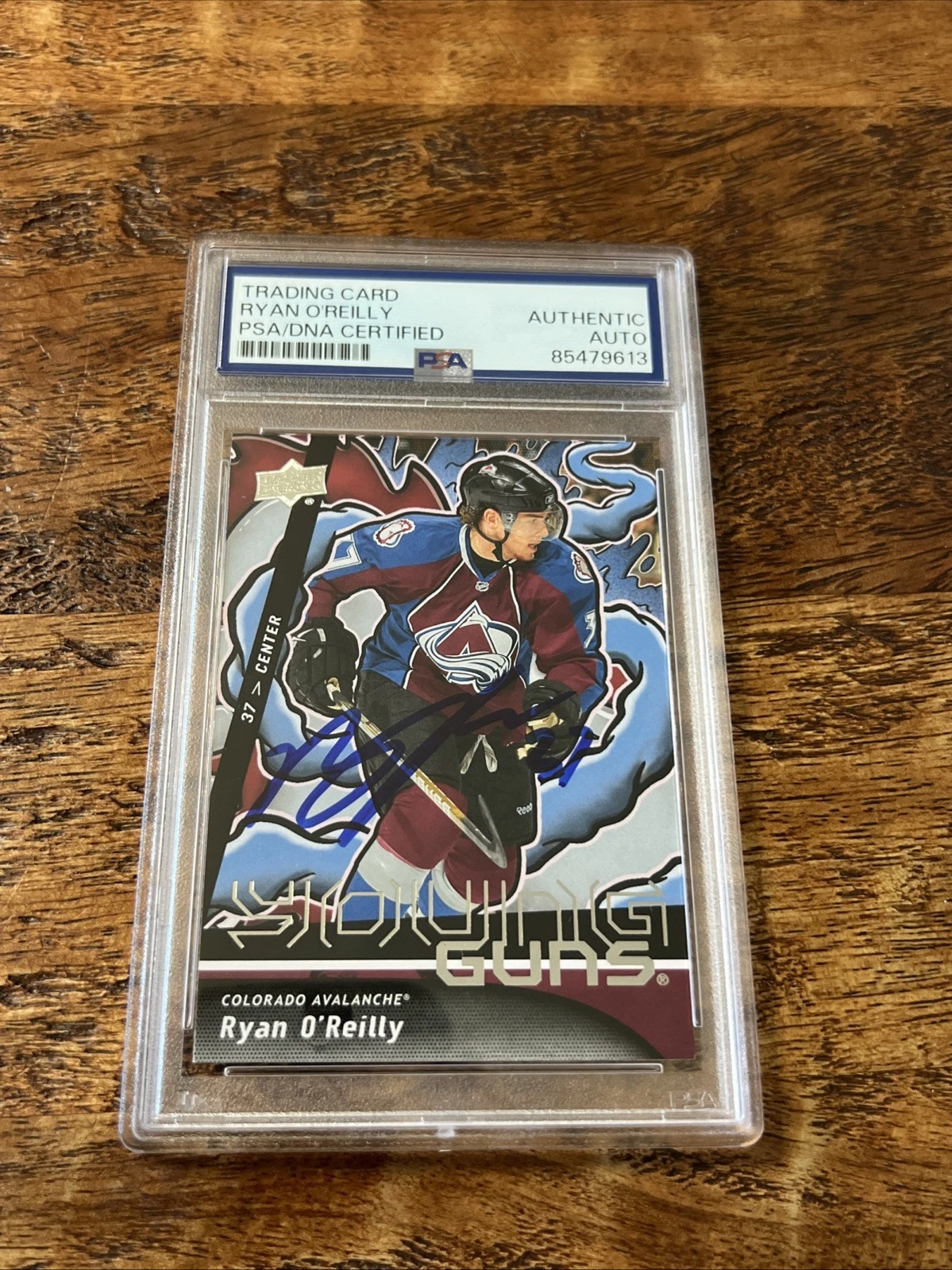Ryan O'Reilly IP Signed UD Young Guns Renewed Card PSA DNA Coa Slab Autographed