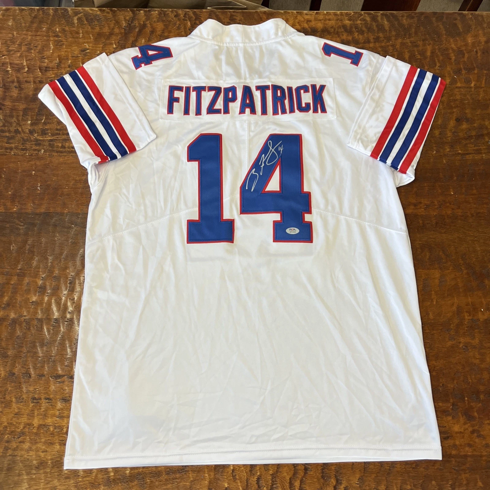 Ryan Fitzpatrick Signed Buffalo Bills Jersey PSA DNA Autographed
