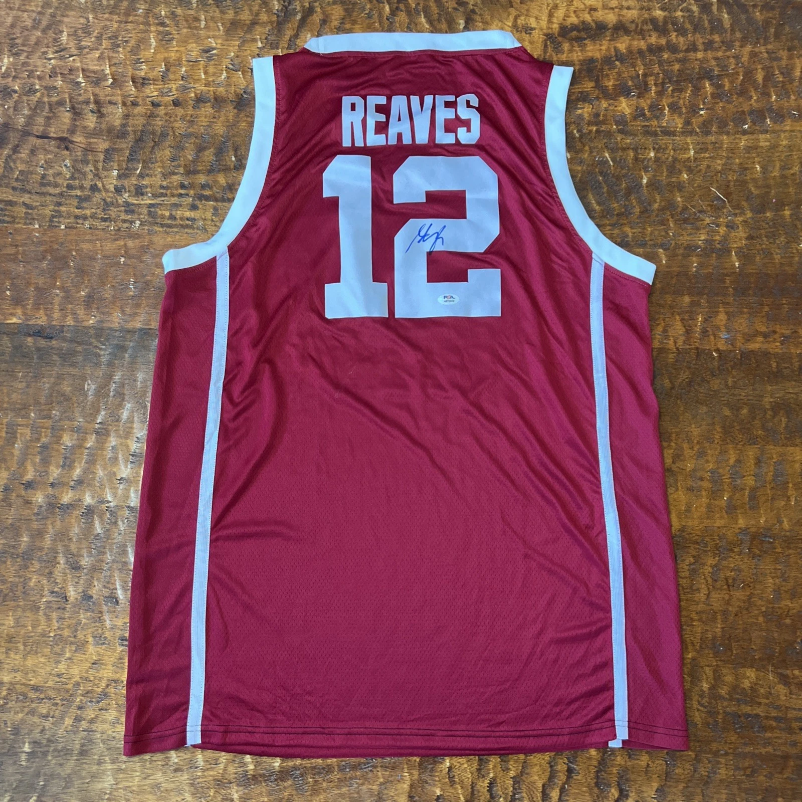 Austin Reaves Signed Oklahoma Sooners Jersey PSA DNA  Autographed Lakers