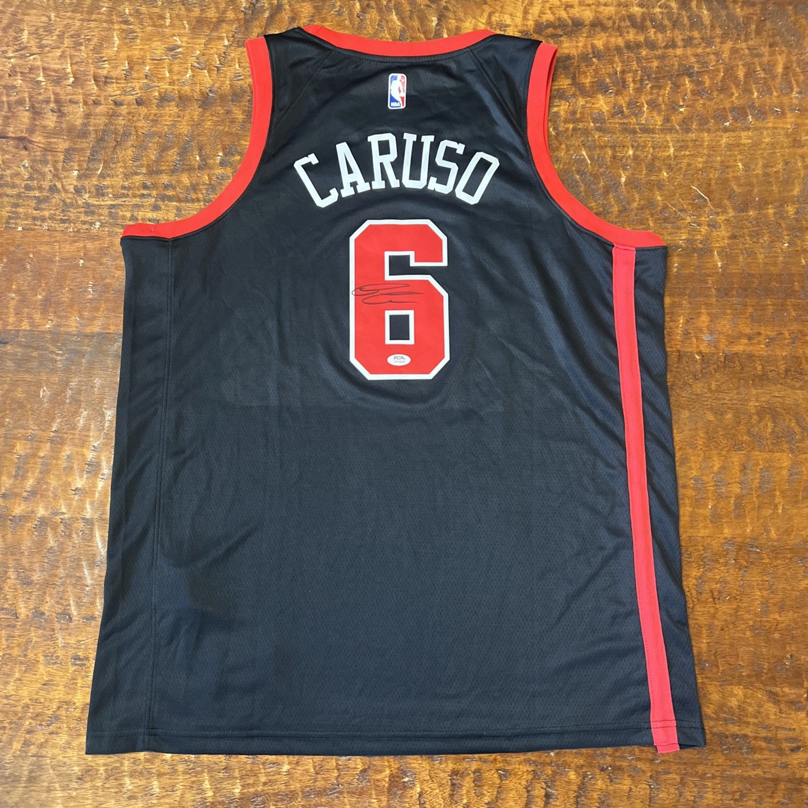 Alex Caruso Signed Chicago Bulls Jersey PSA DNA  Autographed
