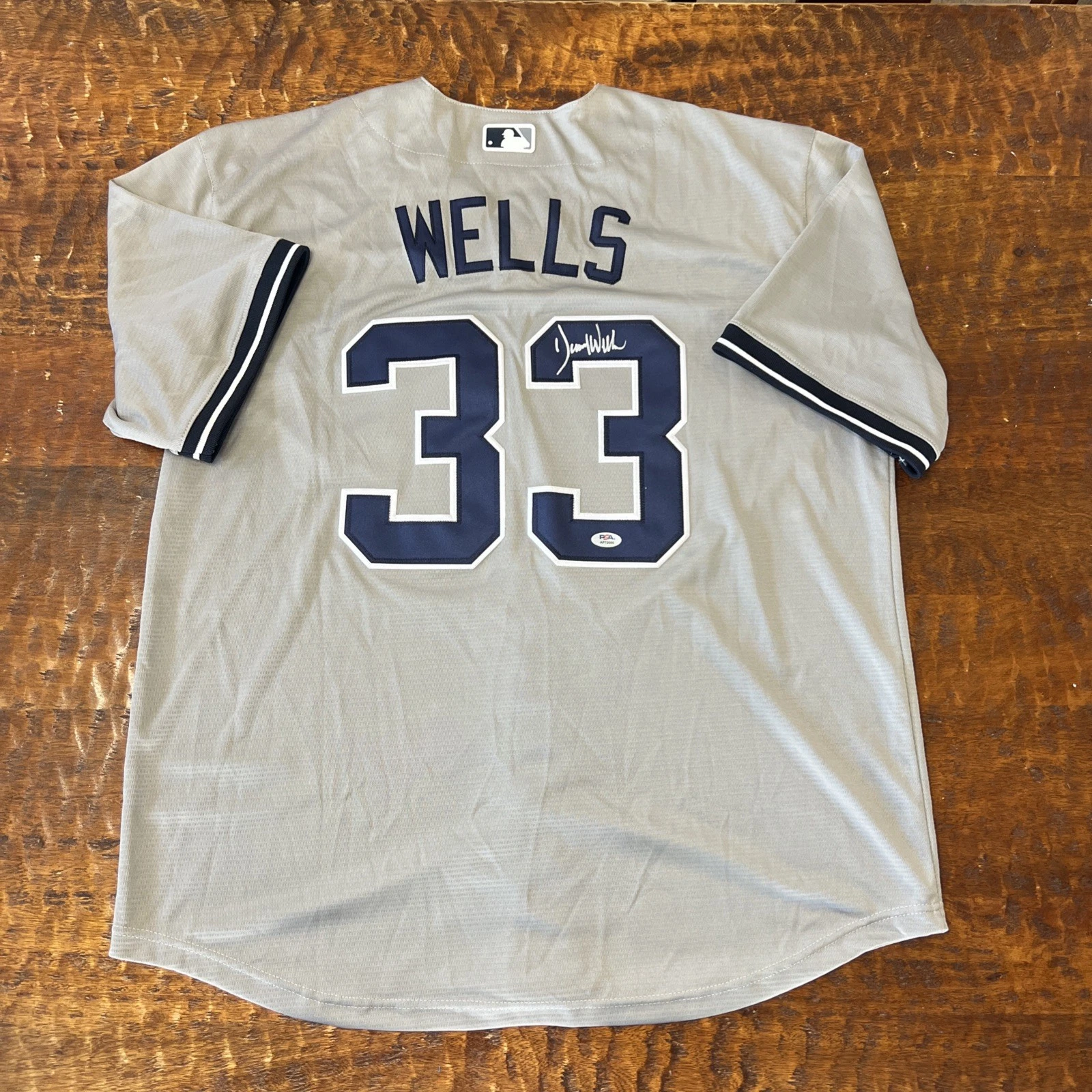 David Wells Signed New York Yankees Jersey PSA DNA Autographed