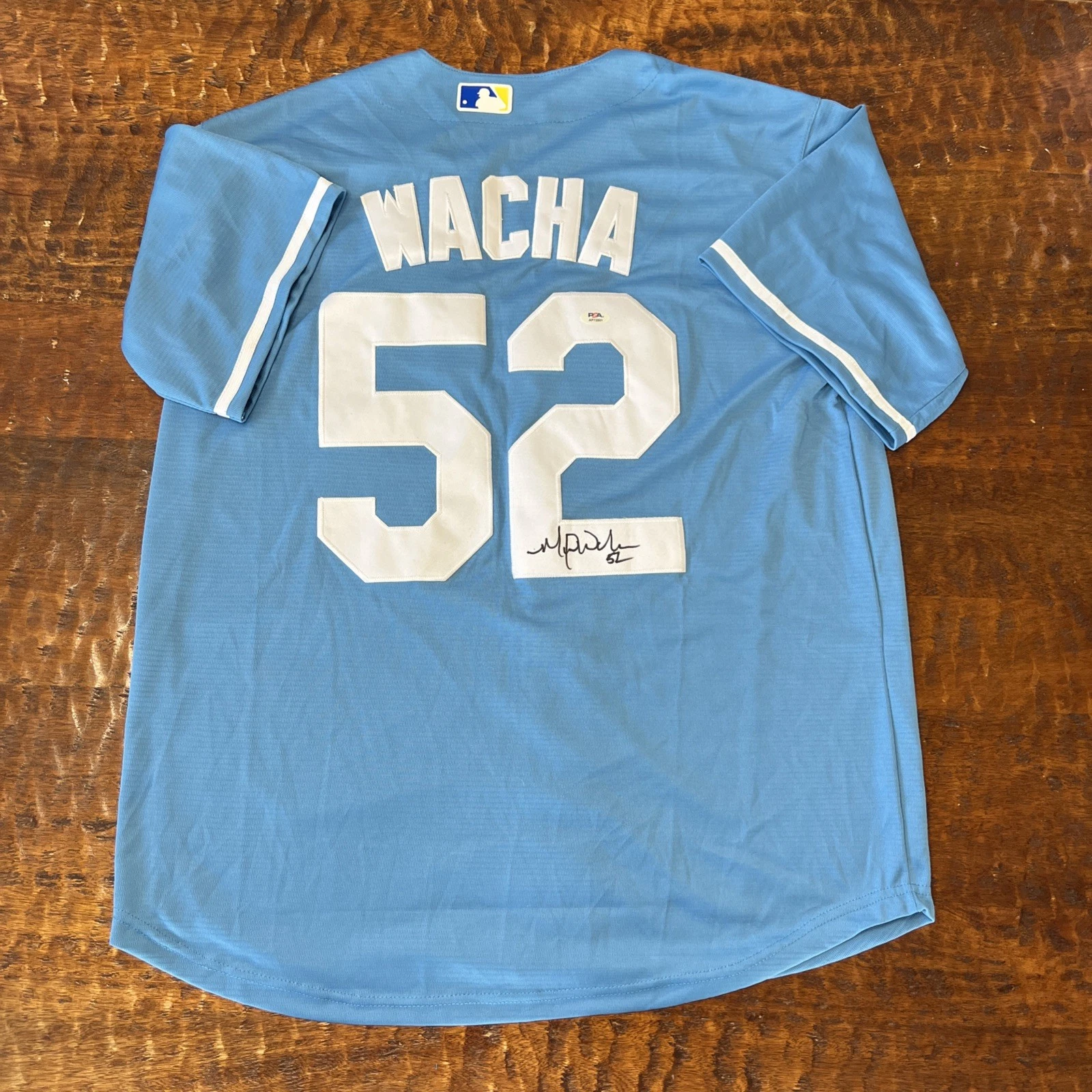 Michael Wacha Signed Kansas City Royals Jersey PSA DNA Autographed
