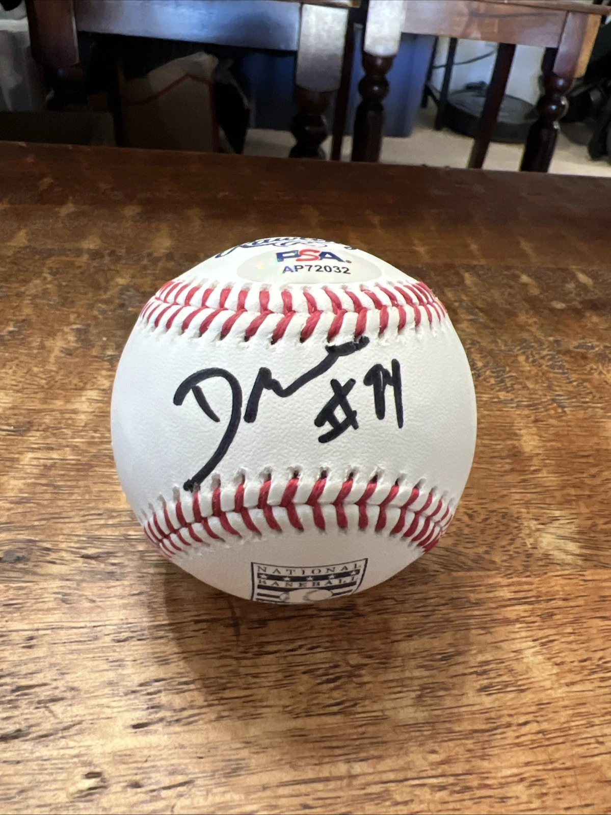 DeMarcus Ware Signed Hall Of Fame Baseball PSA DNA Autographed Cowboys