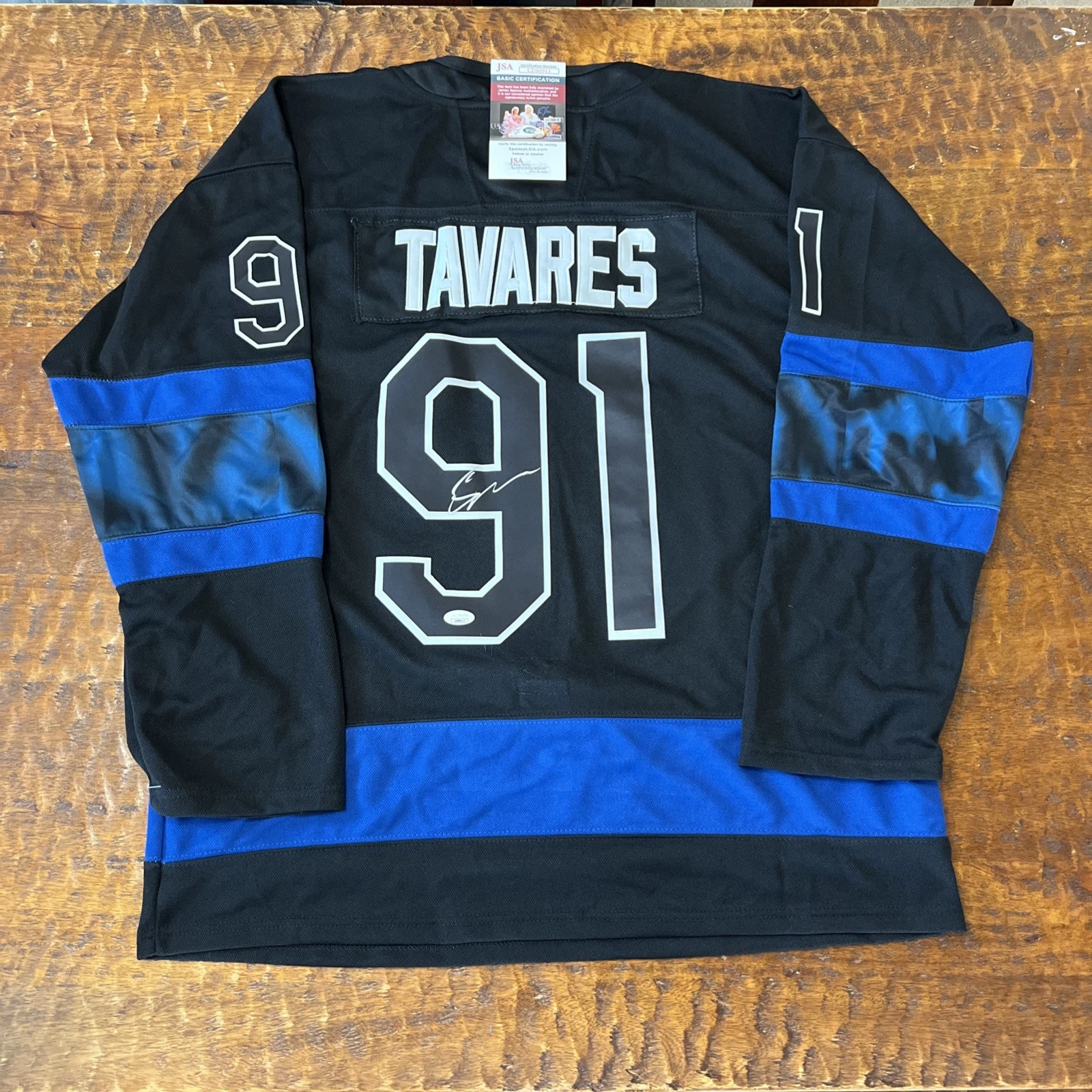John Tavares Signed Toronto Maple Leafs Jersey JSA Coa Autographed