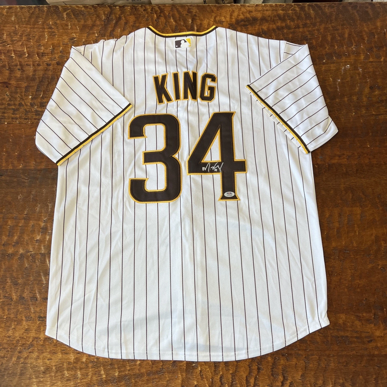 Michael King Signed San Diego Padres Jersey PSA DNA Autographed