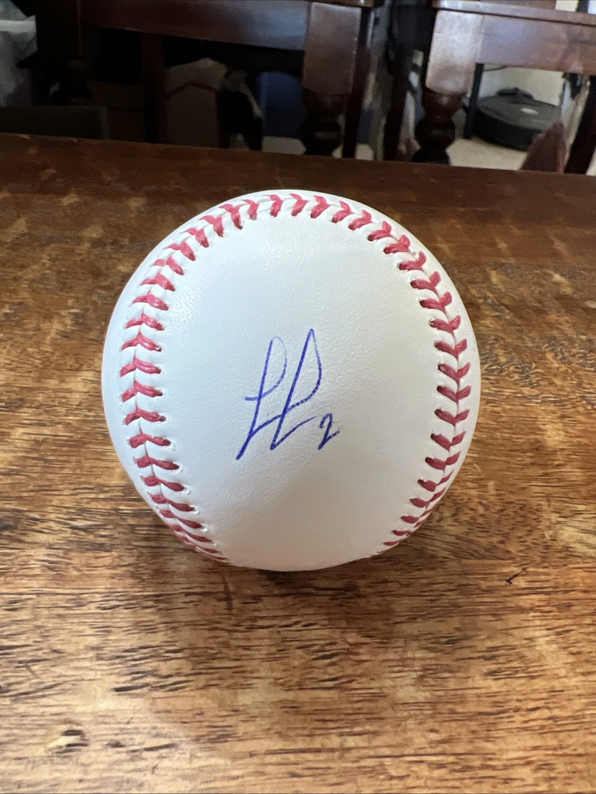 Luisangel Acuna Signed Official Major League Baseball PSA DNA Autographed Mets
