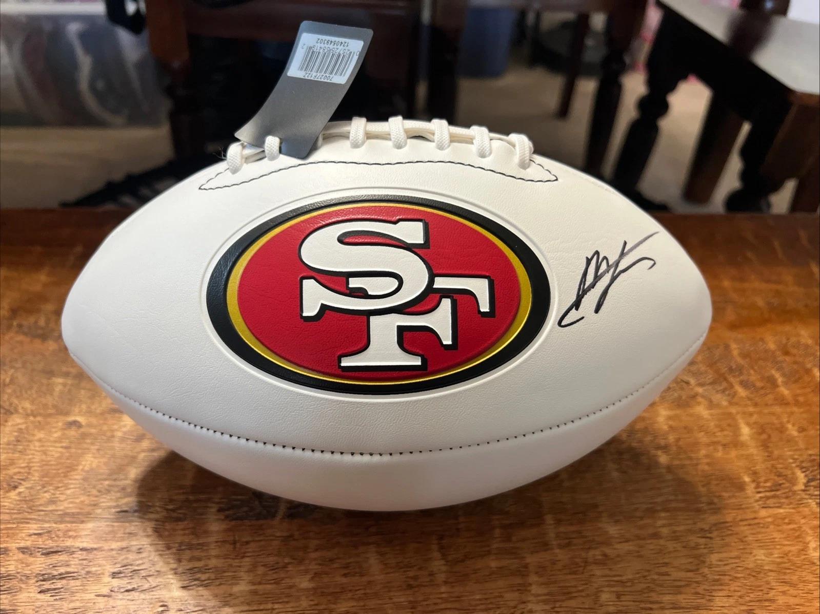 Mac Jones Signed San Francisco 49ers Football PSA DNA Autographed