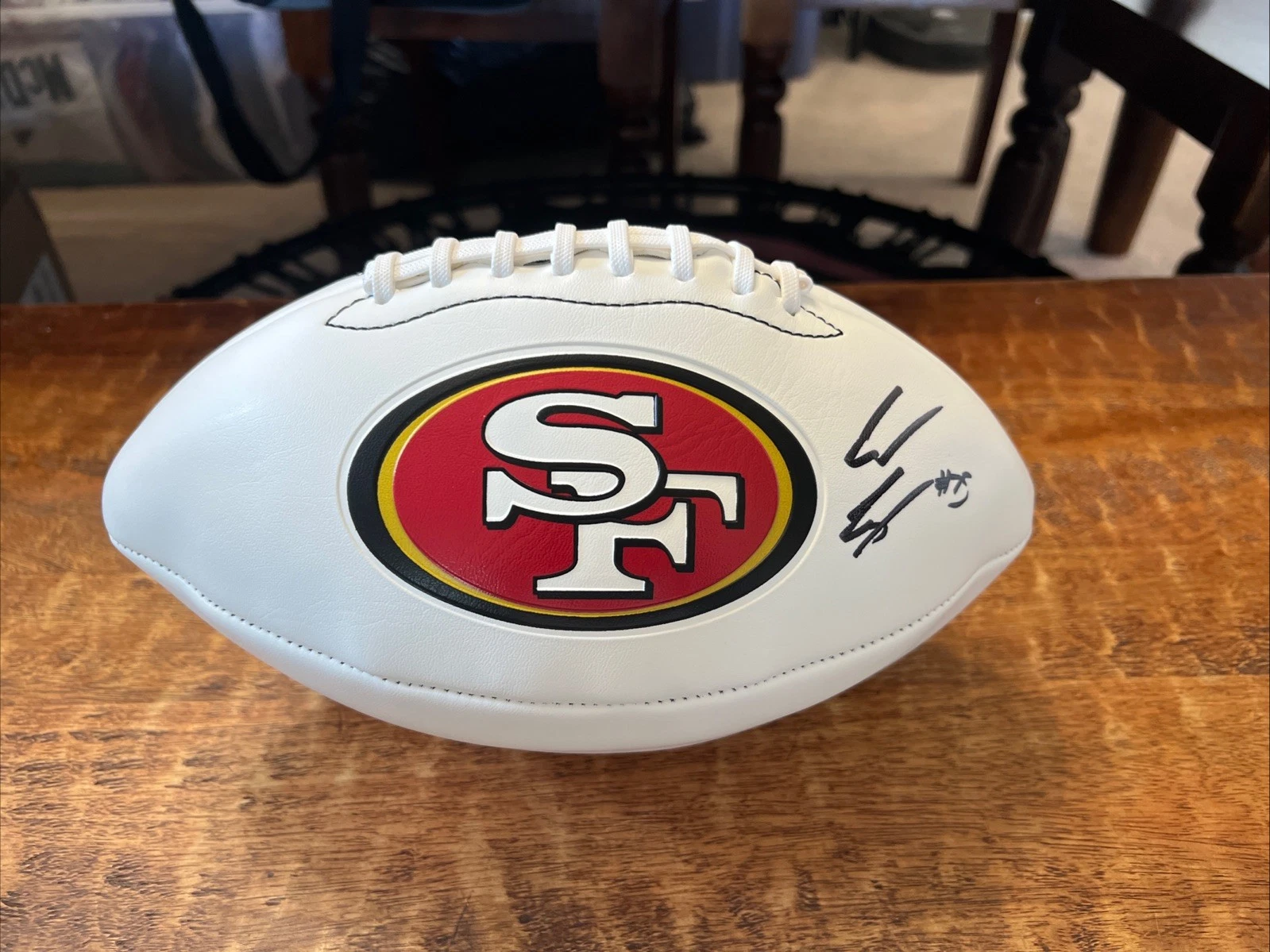 Connor Colby Signed San Francisco 49ers Football JSA Coa Iowa Hawkeyes