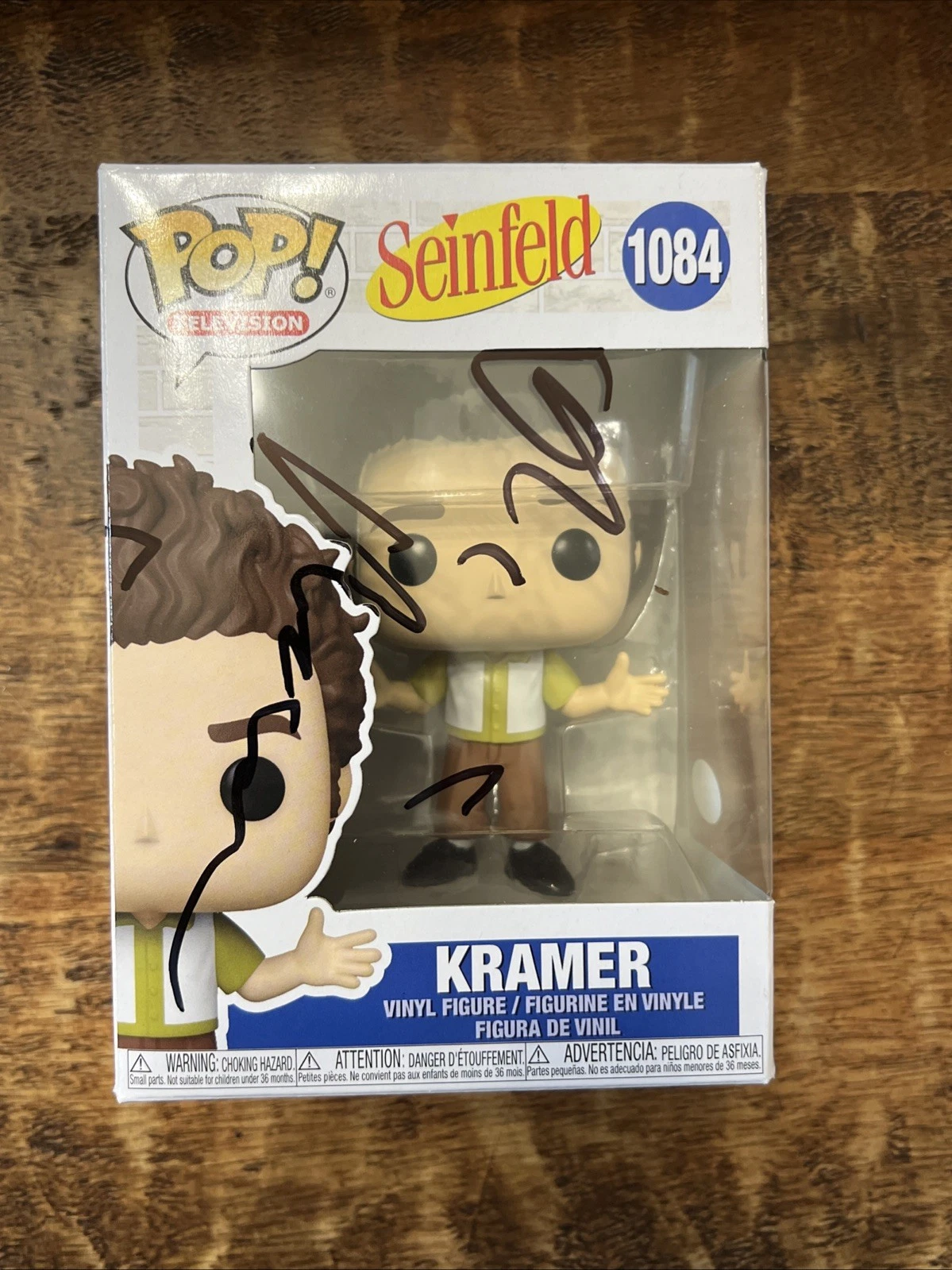 Michael Richards Signed Kramer Funko POP JSA Coa Autographed Seinfeld