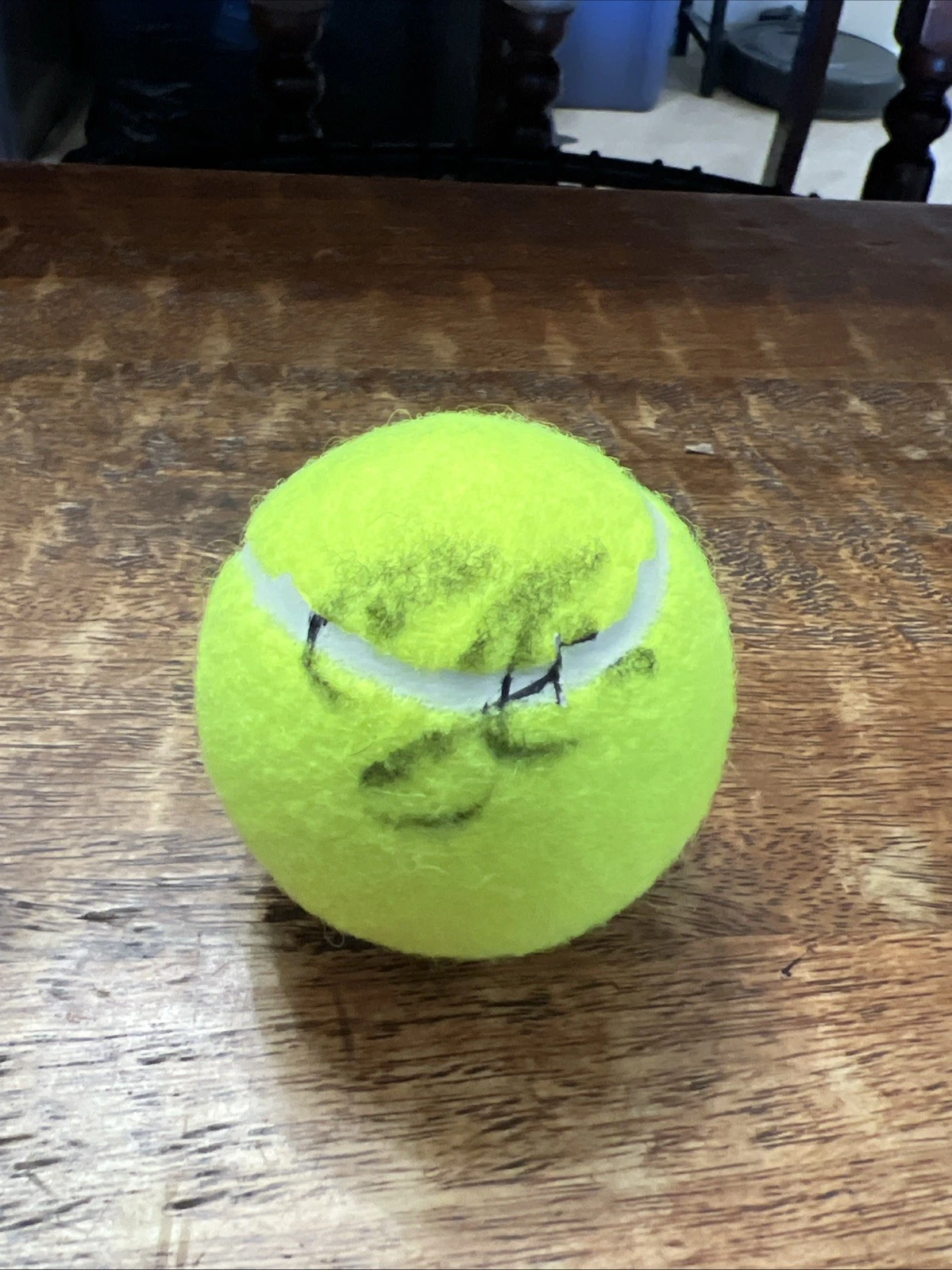 Alexander Zverev Signed Tennis Ball JSA Coa Penn Autographed