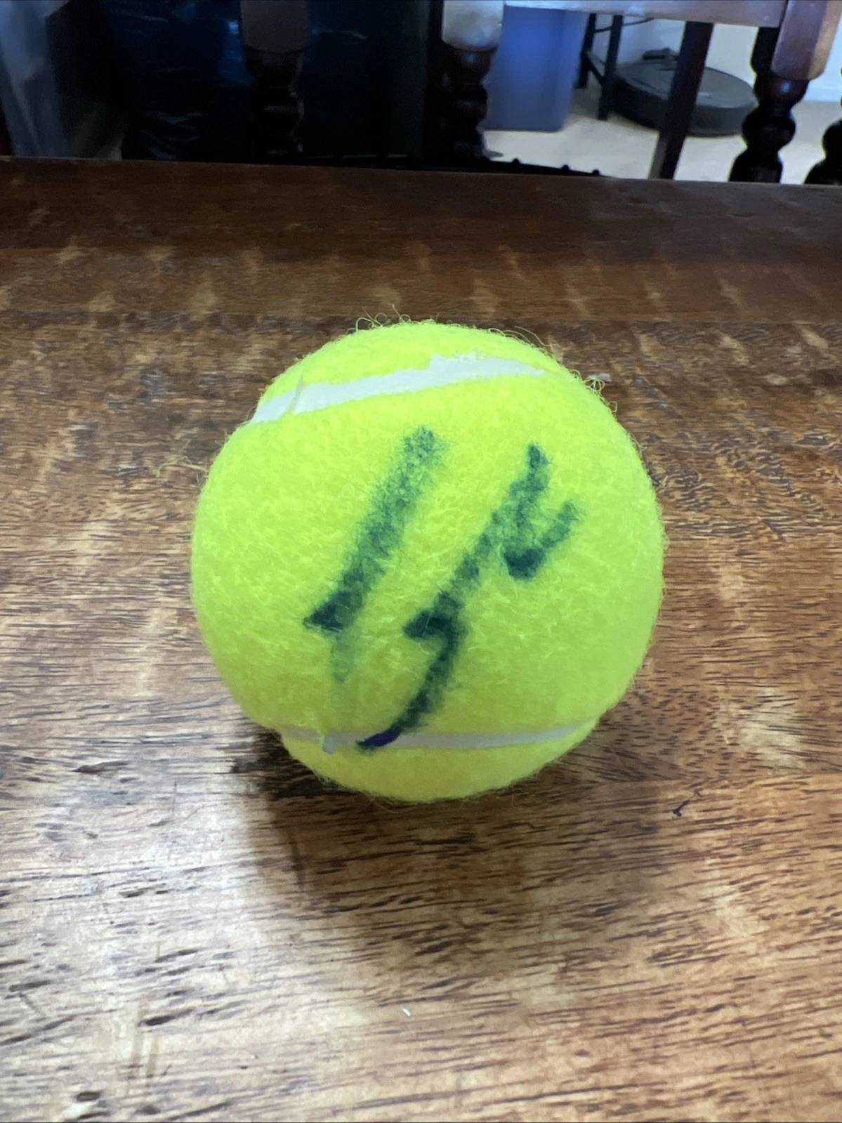 Francisco Cerundolo Signed Tennis Ball JSA Coa Penn Autographed Argentina