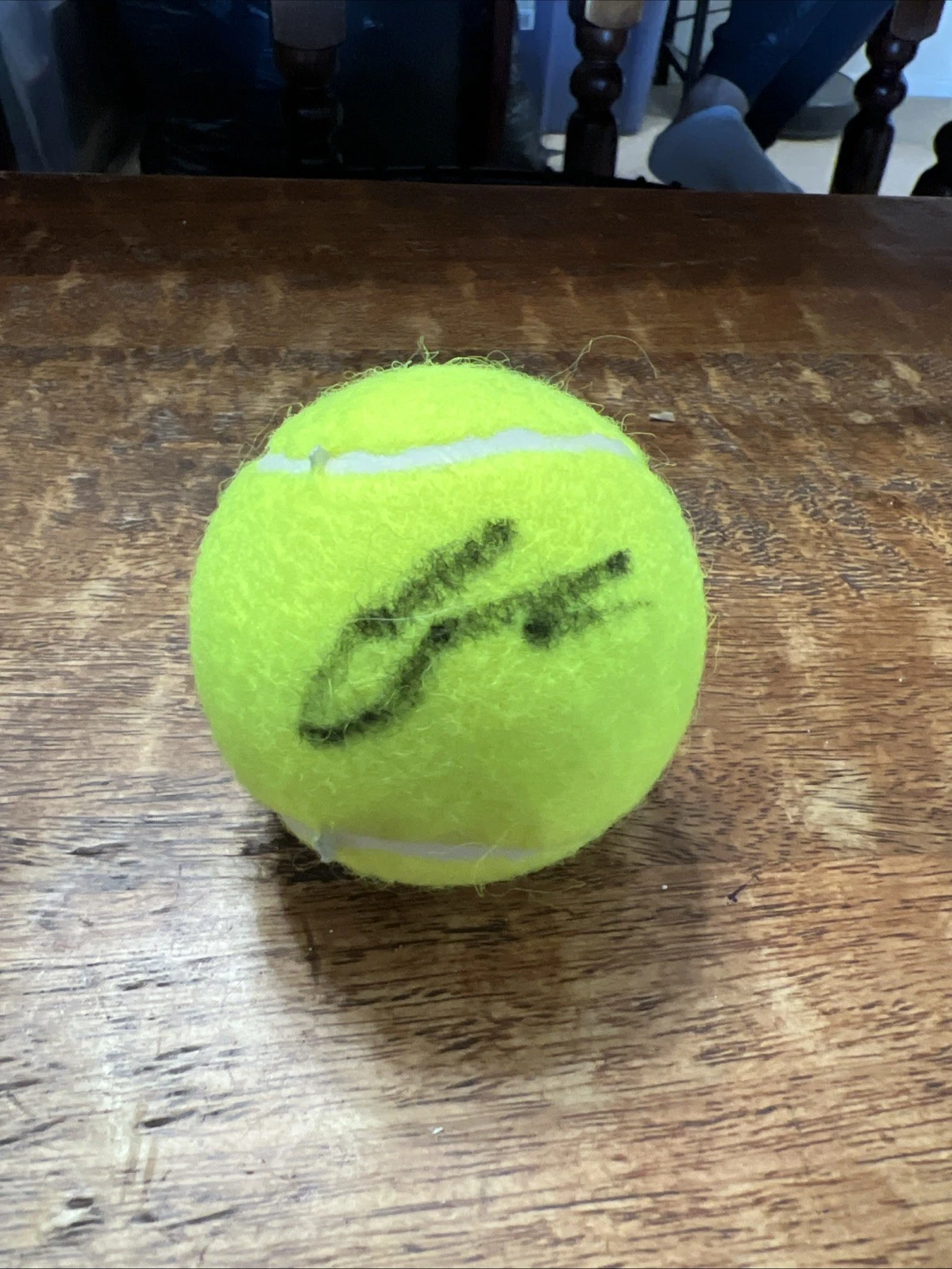 Francisco Cerundolo Signed Tennis Ball JSA Coa Penn Autographed Argentina