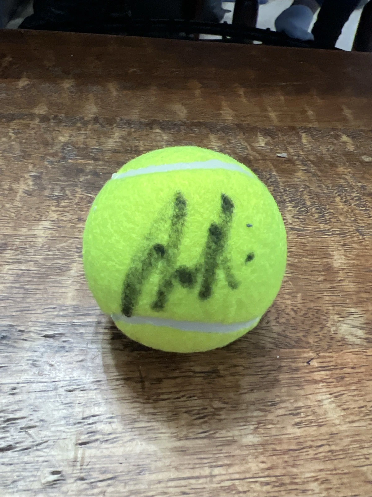 Andy Roddick Signed Tennis Ball JSA Coa Penn Autographed