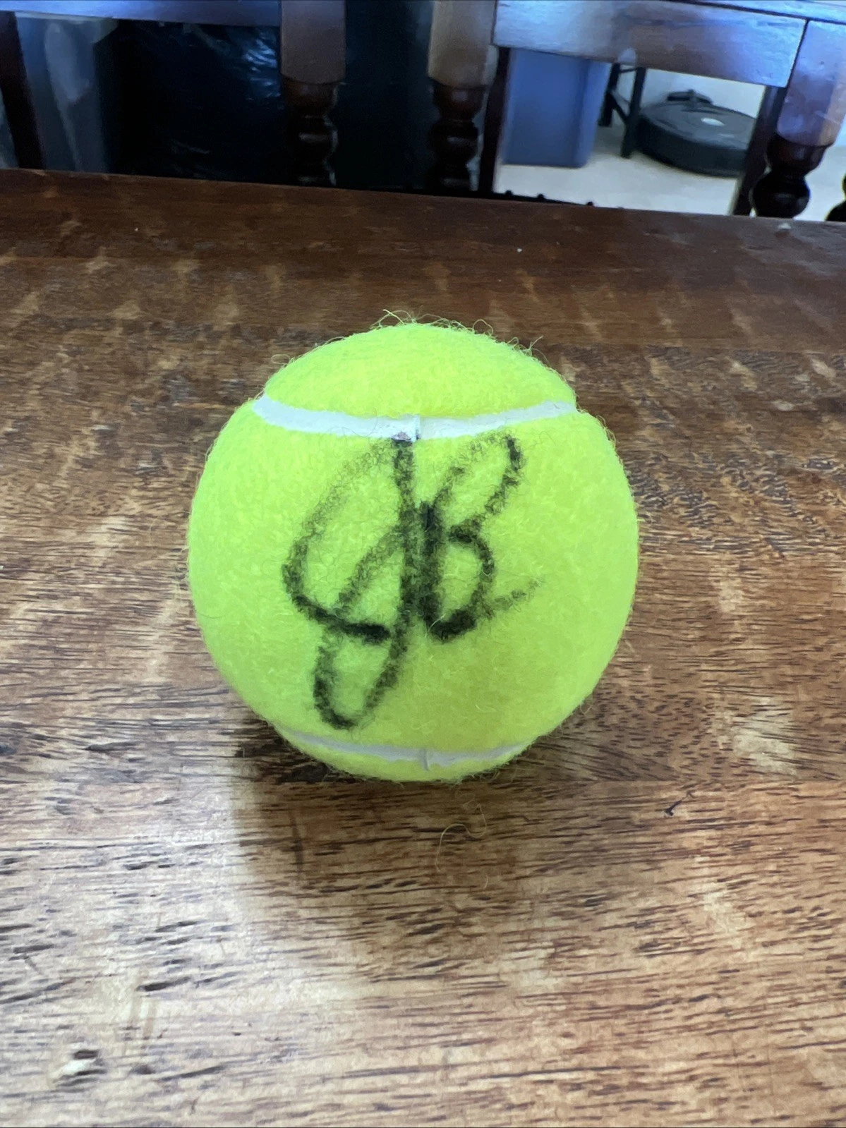 Jenson Brooksby Signed Tennis Ball JSA Coa Penn Autographed