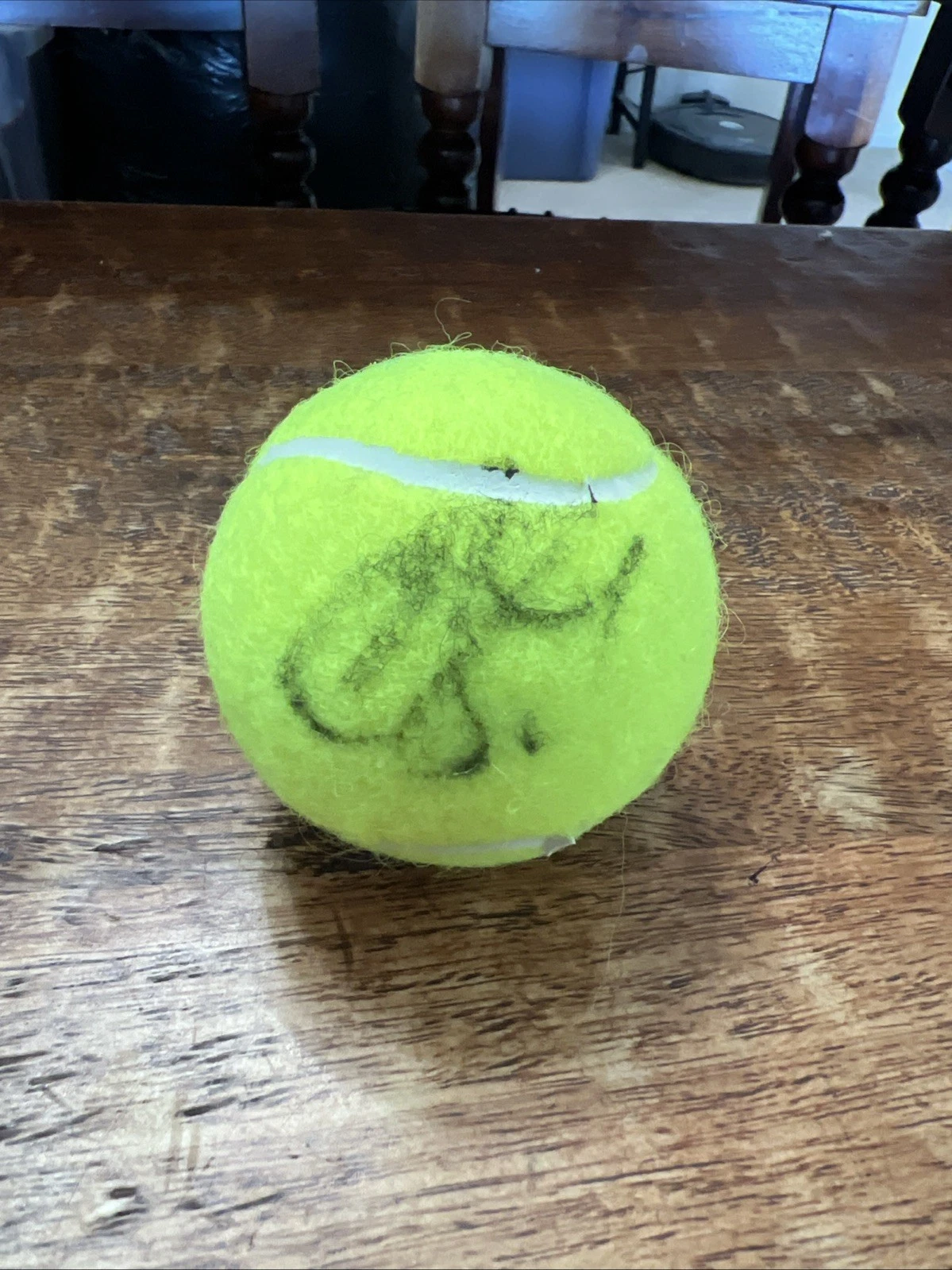 Alexander Zverev Signed Tennis Ball JSA Coa Penn Autographed