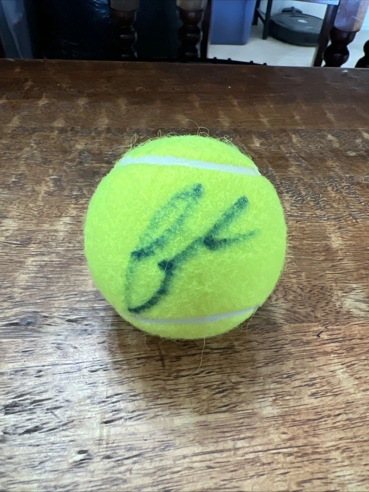 Francisco Cerundolo Signed Tennis Ball JSA Coa Penn Autographed Argentina
