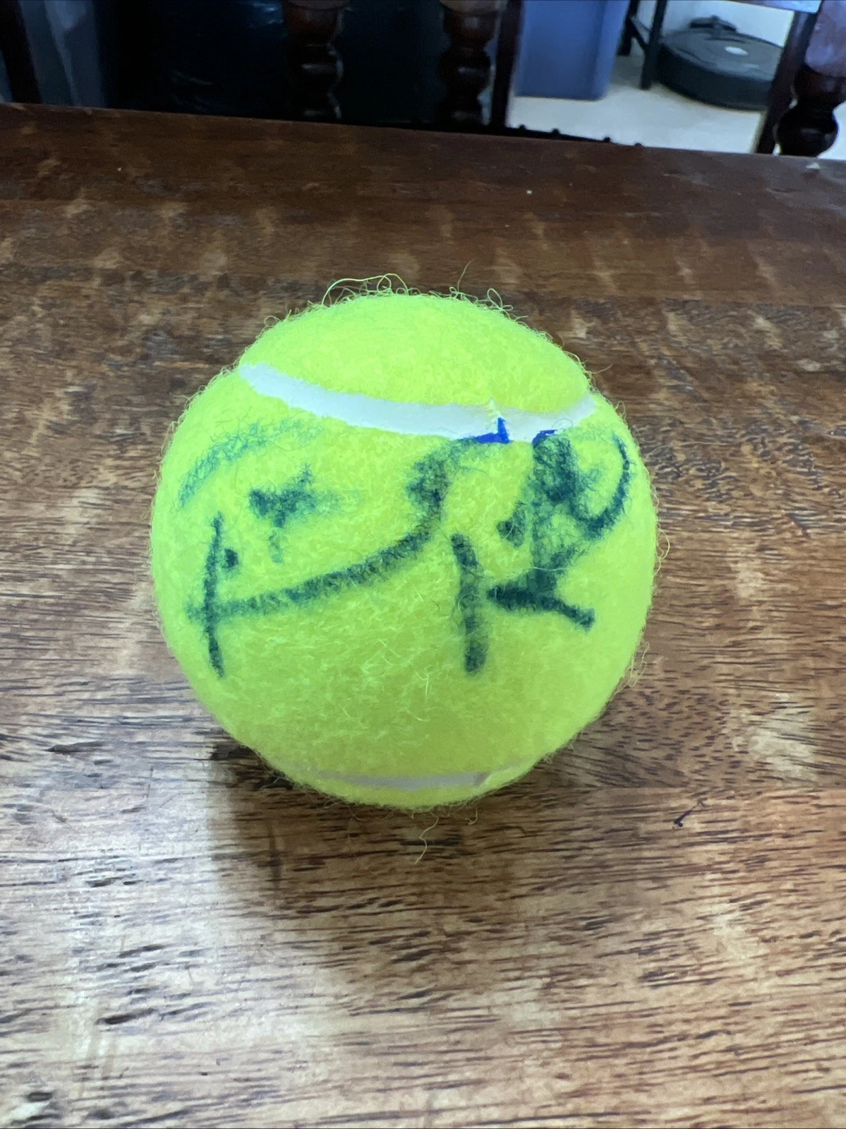 Pat Rafter Signed Tennis Ball JSA Coa Penn Autographed Patrick