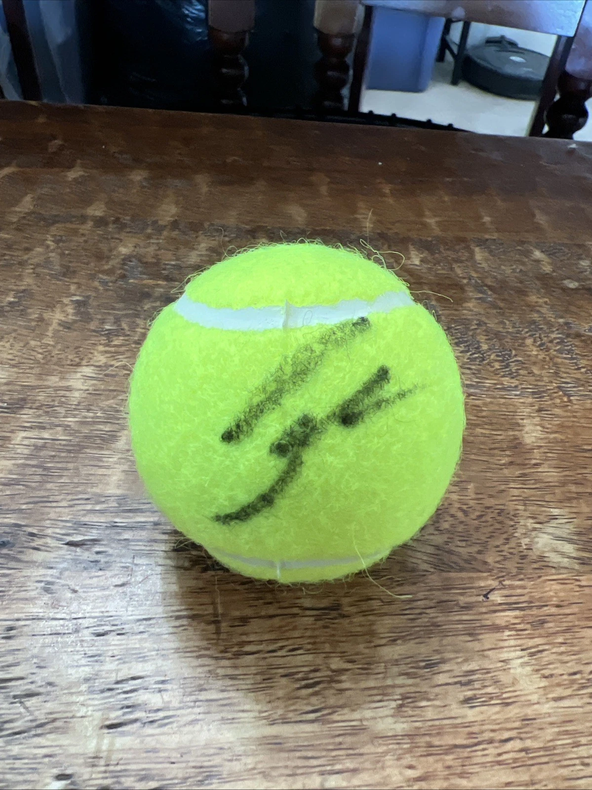 Francisco Cerundolo Signed Tennis Ball JSA Coa Penn Autographed Argentina