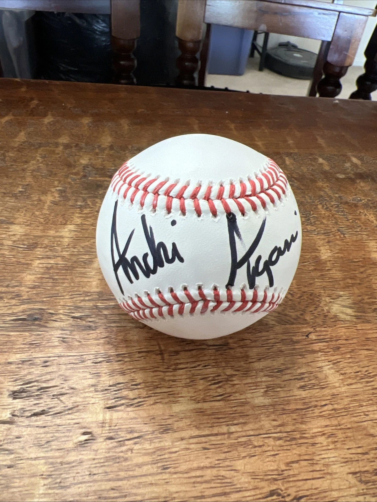 Andre Agassi Signed Major League Baseball JSA Coa Autographed Tennis